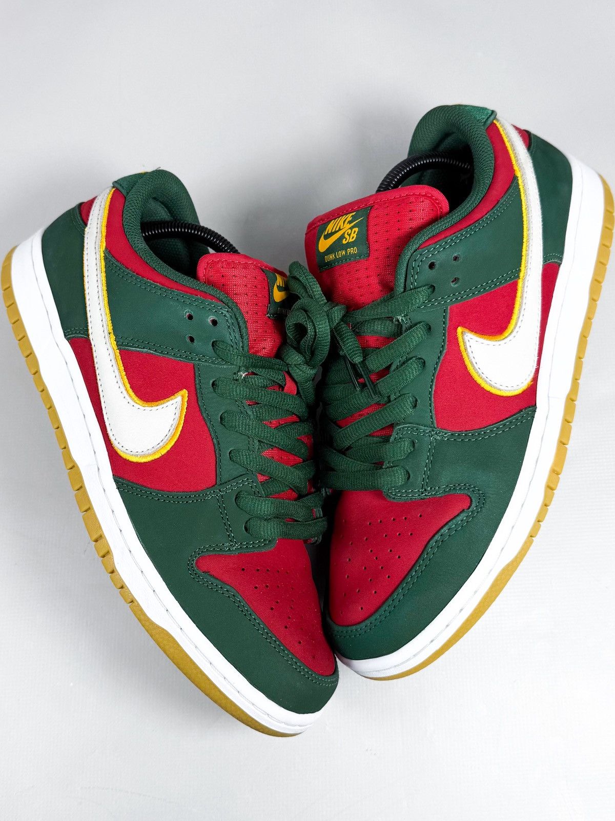 Nike Nike SB Dunk Low Pro “Seattle Sonics” 🍉 Size US 10 / EU 43 - 2 Thumbnail
