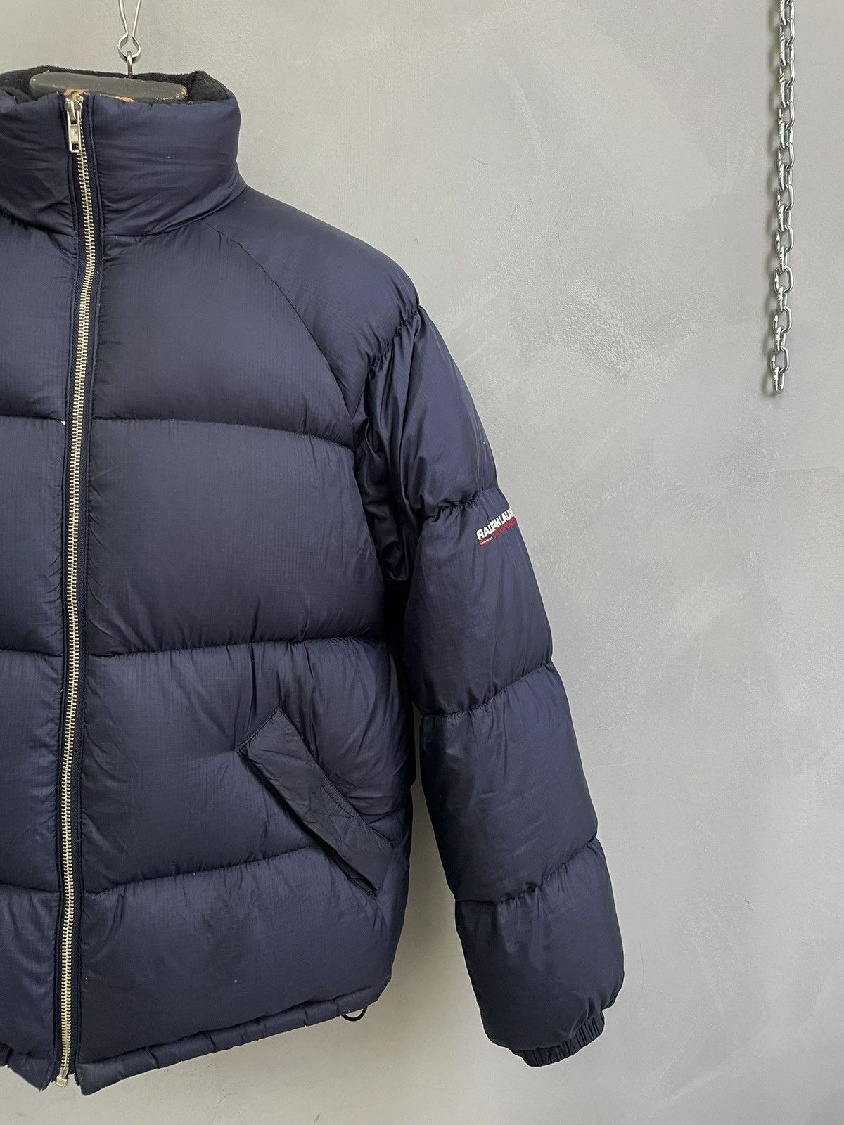 Polo Ralph Lauren Polo Ralph Lauren sport down puffer jacket navy vintage Y2K Size US L / EU 52-54 / 3 - 3 Thumbnail
