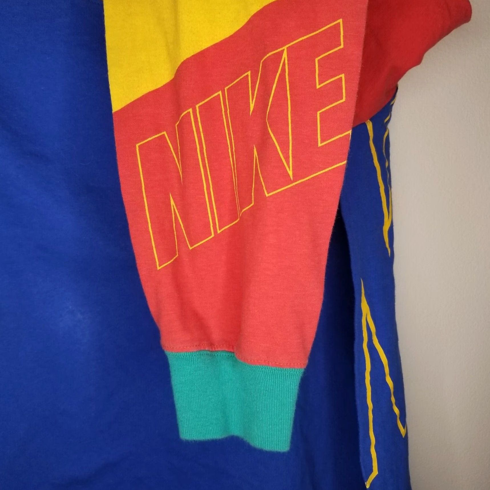 Nike Nike Long Sleeve T-Shirt Mens Small Blue Colorful Size US S / EU 44-46 / 1 - 5 Thumbnail