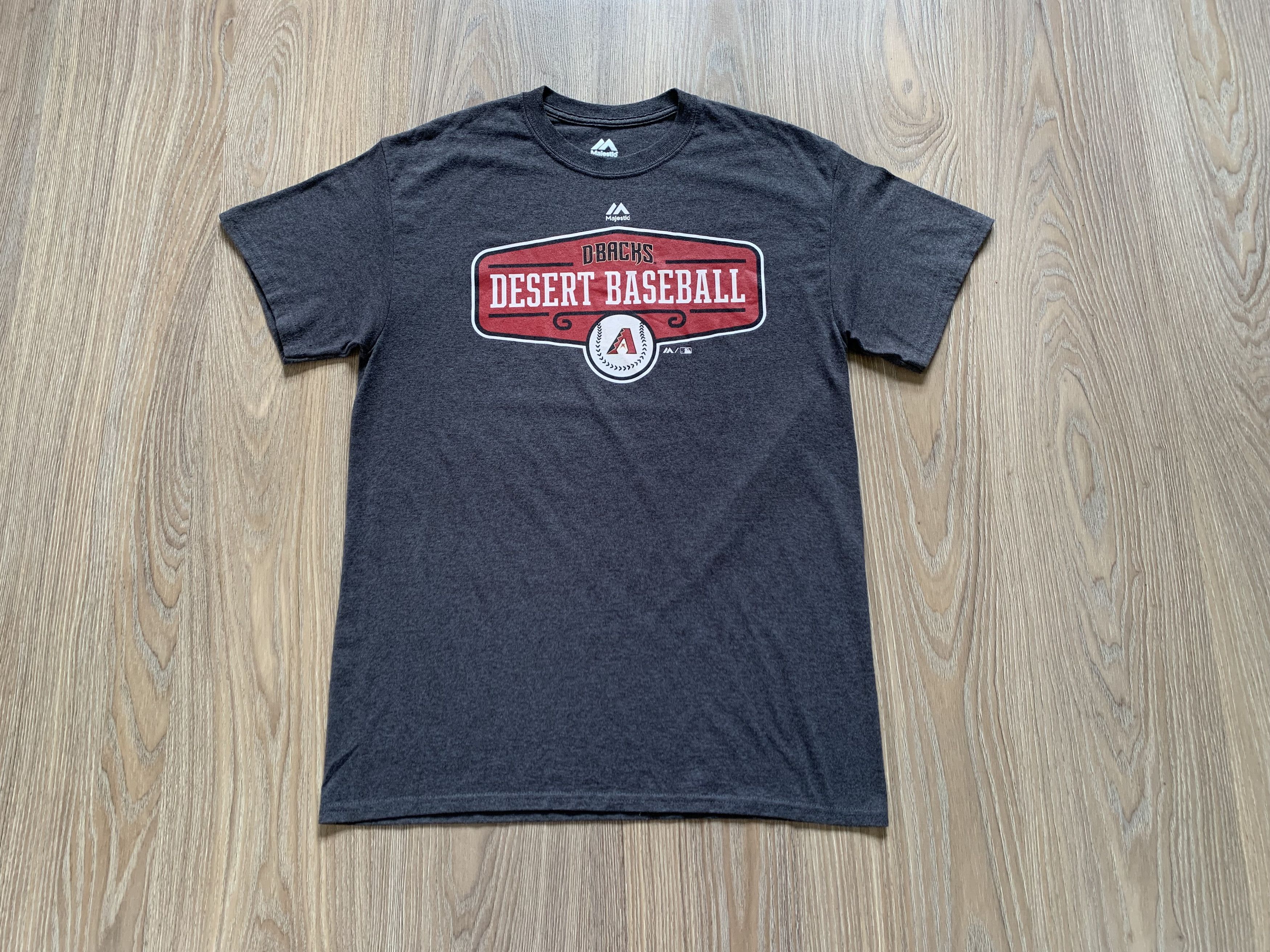 Majestic × Vintage Majestic D Backs Desert Basketball T Shirt Size US M / EU 48-50 / 2 - 2 Thumbnail