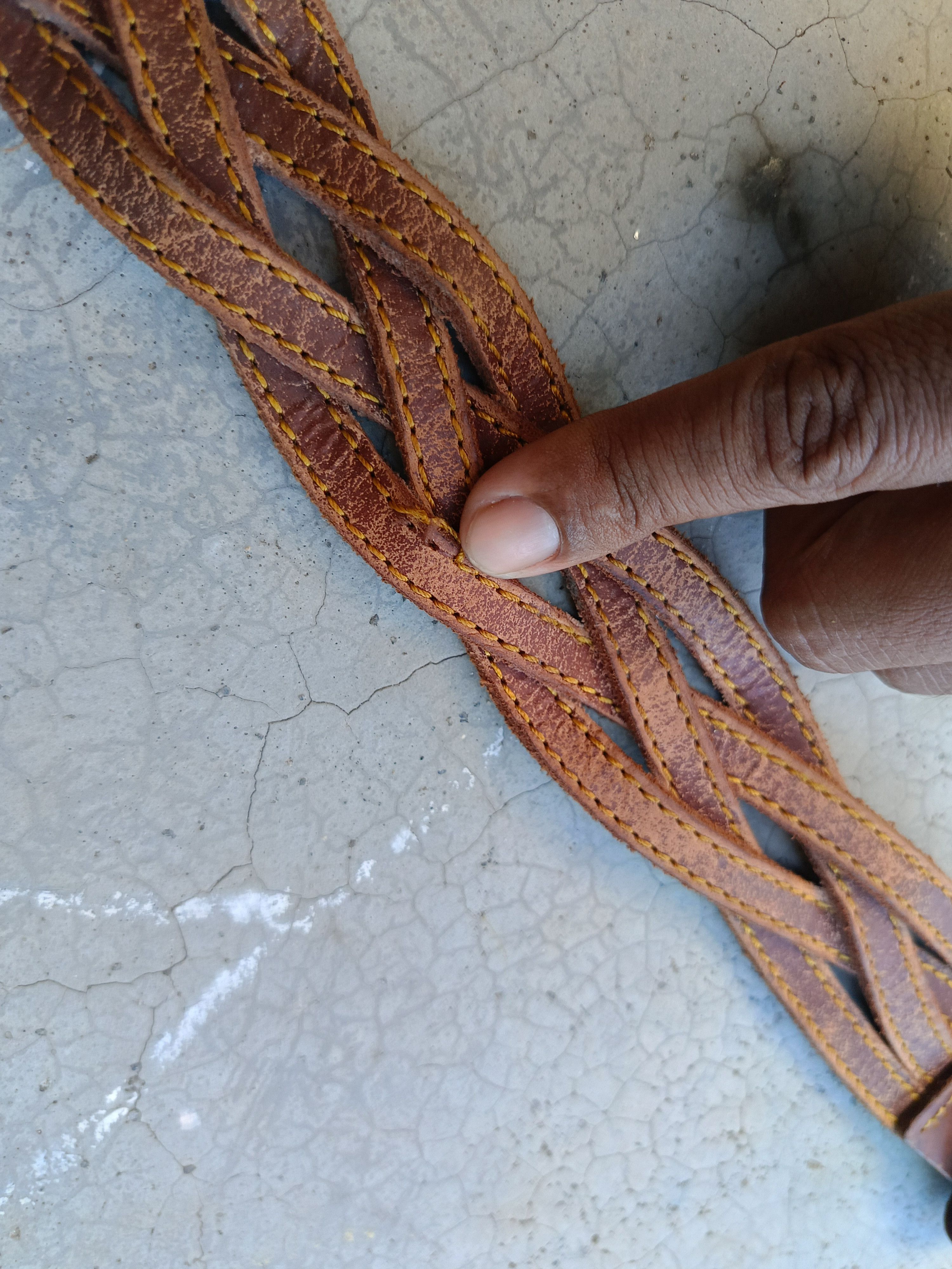 Levi's LEVI'S VINTAGE ETHNIC LEATHER BELT RING O Size ONE SIZE - 16 Thumbnail