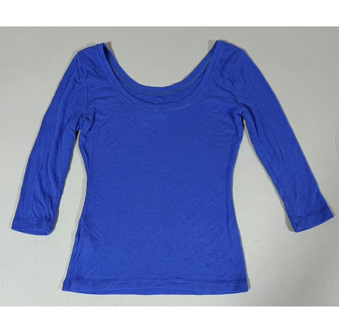 Bebe Bebe Blue Y2K Diamond Logo T-Shirt Top Blouse Tee Size XS 💎 Size XS / US 0-2 / IT 36-38 - 4 Thumbnail