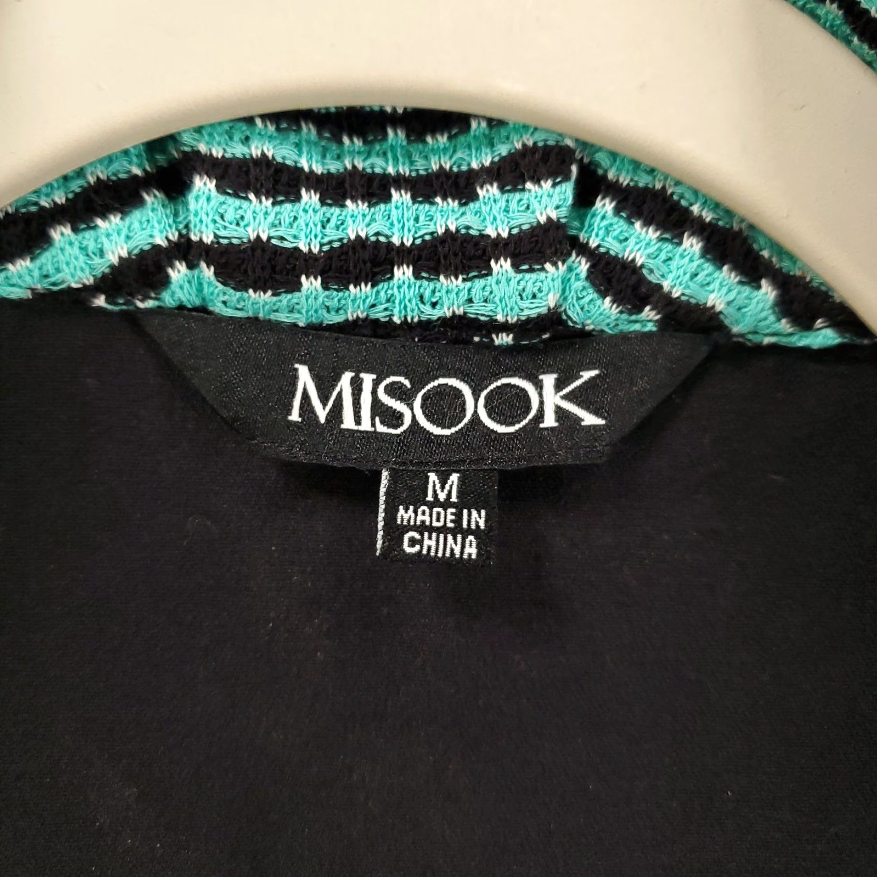 Vintage VINTAGE Misook Blazer Jacket Women Medium Black Cotton Blend Formal Business Casual Streetwear Size M / US 6-8 / IT 42-44 - 3 Thumbnail