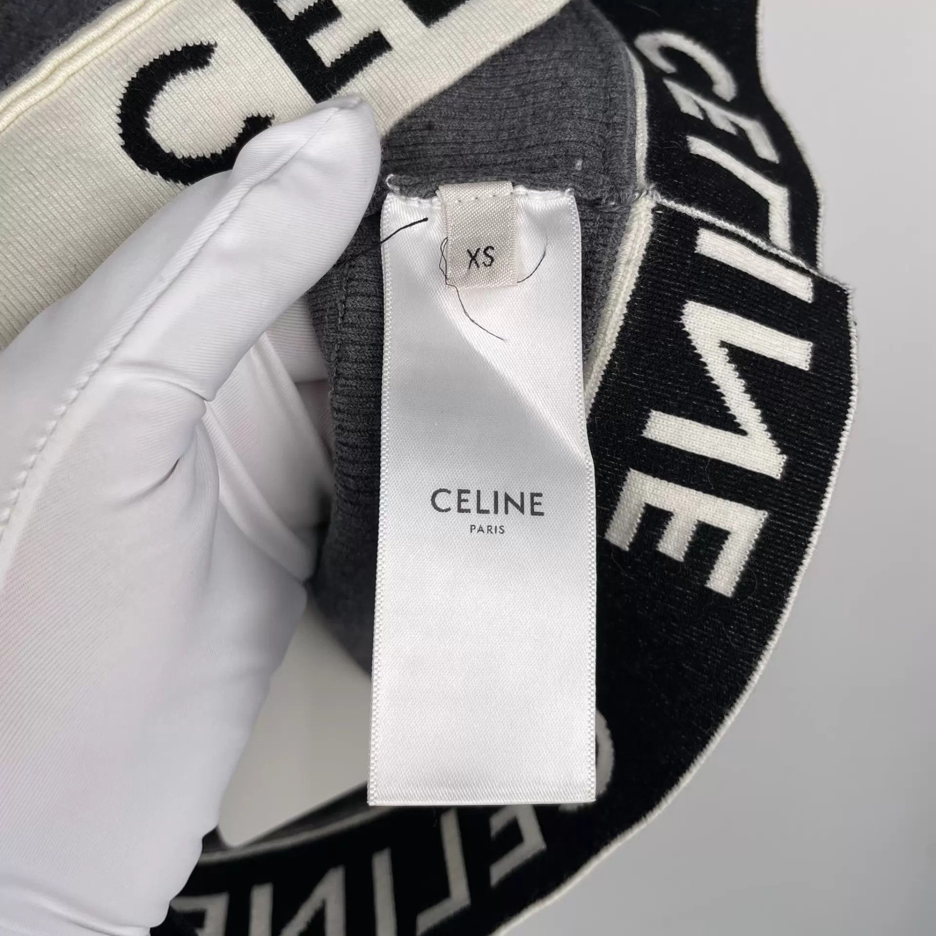 Celine CELINE Gray XS Knit Vest Size XS / US 0-2 / IT 36-38 - 5 Thumbnail