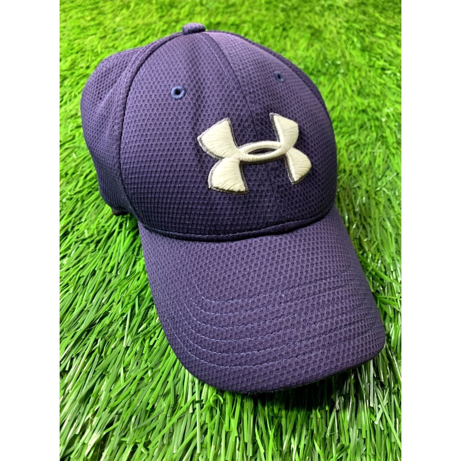 Under Armour Under Armour Casual Cap Hat L/XL Men Navy Blue and Gray 2018 Casual Cap Size ONE SIZE - 2 Thumbnail
