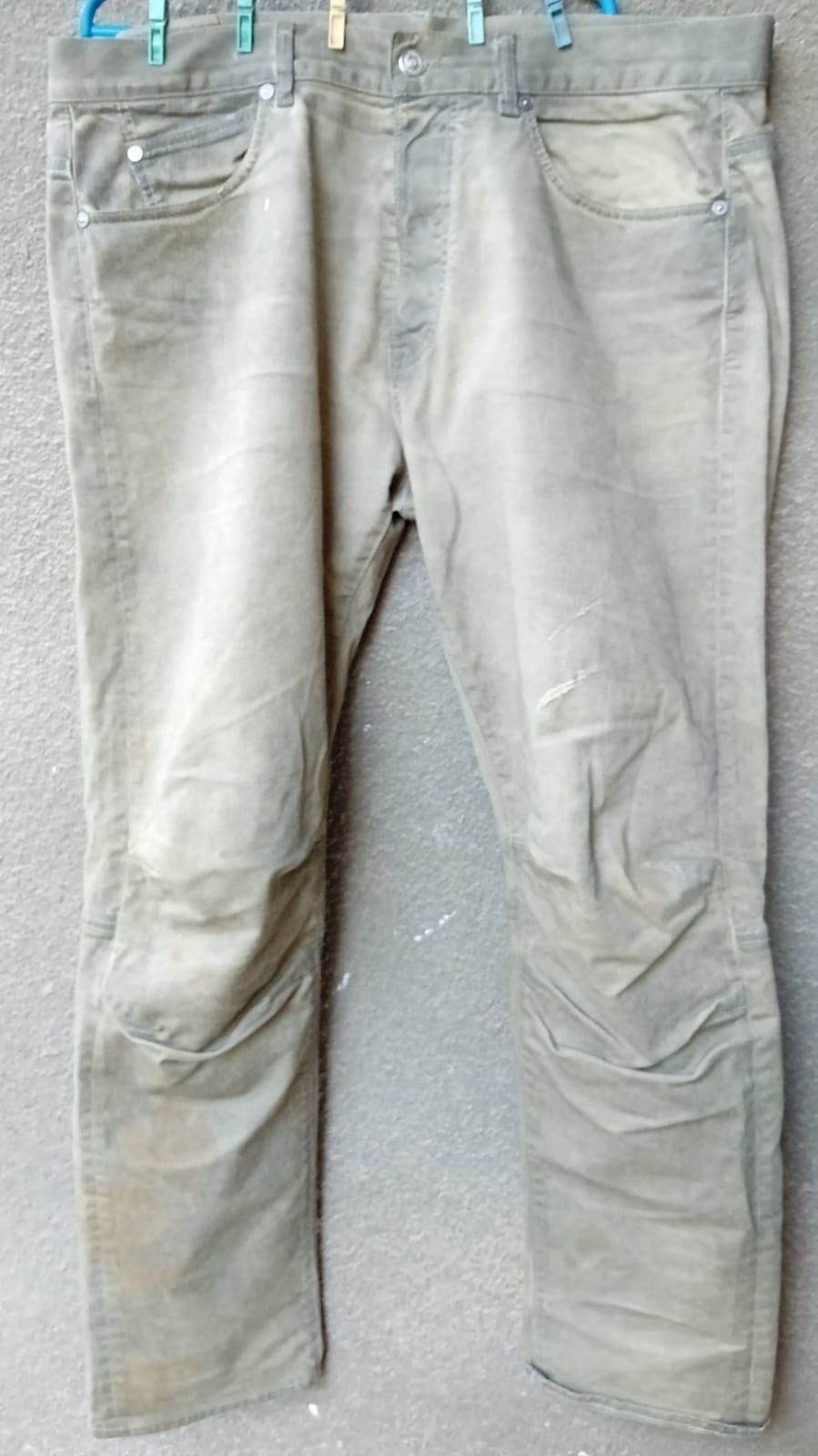 Alexander McQueen × Swagger Alexander Mcqueen Gray Antiqued Dust Durt Wash Jeans Size US 36 / EU 52 - 7 Thumbnail