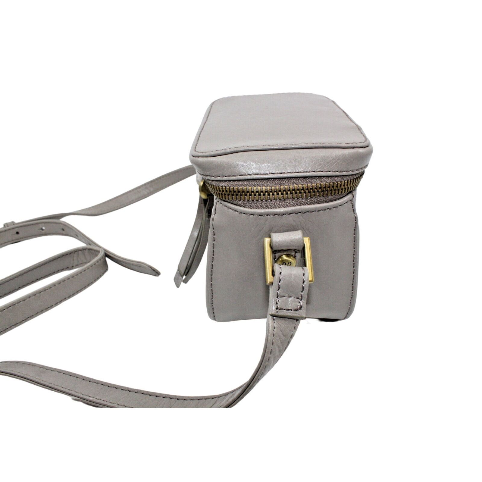 Hobo NWoT Auth HOBO Gray Pixie Leather Camera Crossbody Bag $178 Size ONE SIZE - 3 Thumbnail