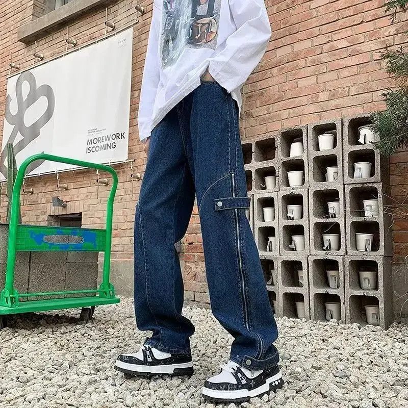 Japanese Brand Hip hop high street letter jeans Size US 32 / EU 48 - 3 Thumbnail