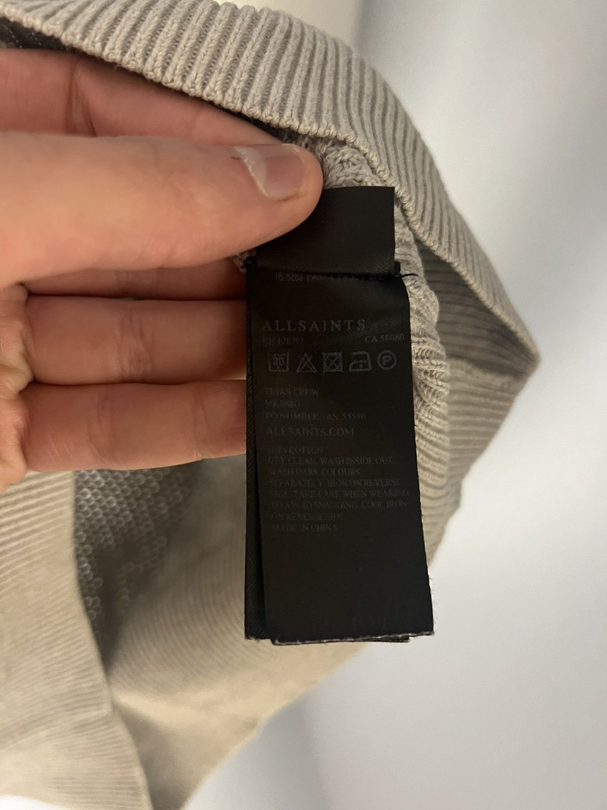 Allsaints × Vintage VERY RARE ALLSAINTS DESIGNER KNIT SWEATER JAPAN STYLE CASUAL Size US S / EU 44-46 / 1 - 7 Thumbnail