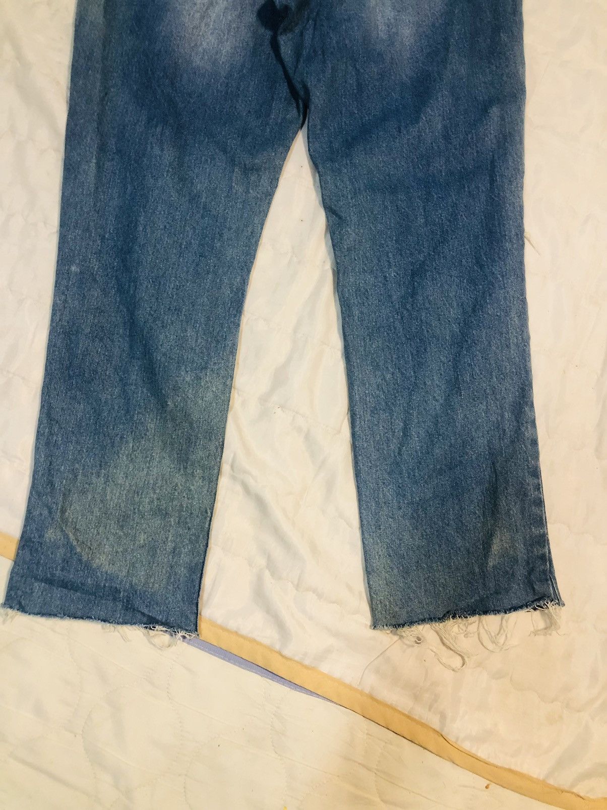 Japanese Brand Retro Girl Distressed Denim Jeans (10) Size 28" / US 6 / IT 42 - 15 Thumbnail