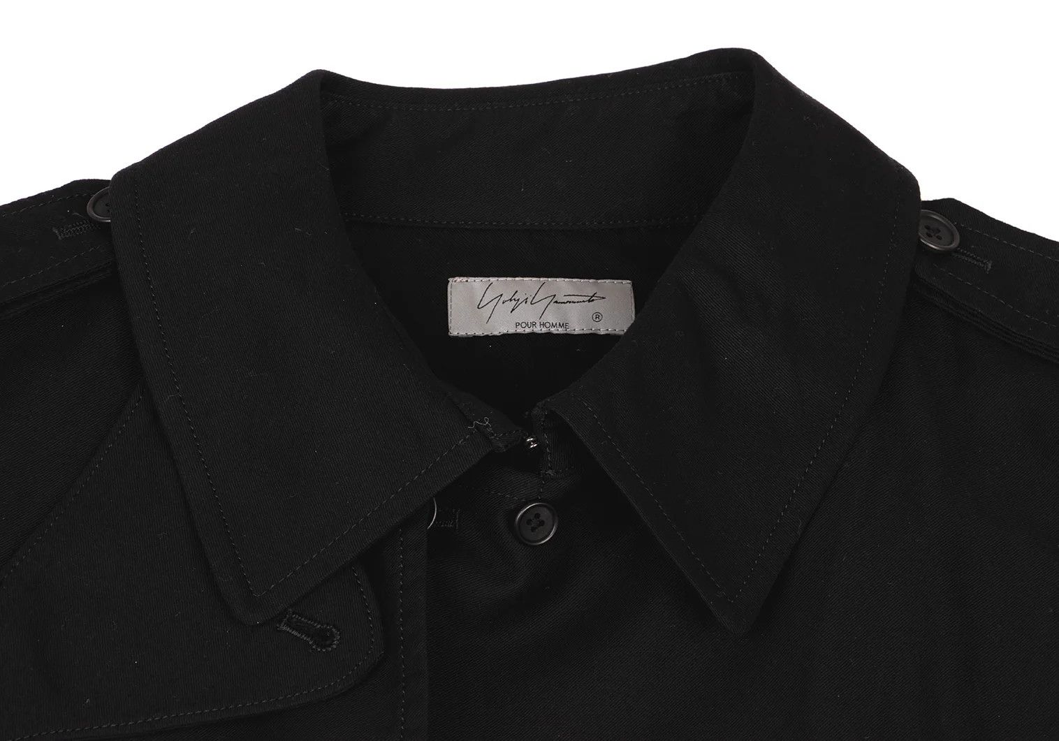 Yohji Yamamoto Yohji Yamamoto Cotton Twill Trench Blouson Size US S / EU 44-46 / 1 - 4 Thumbnail