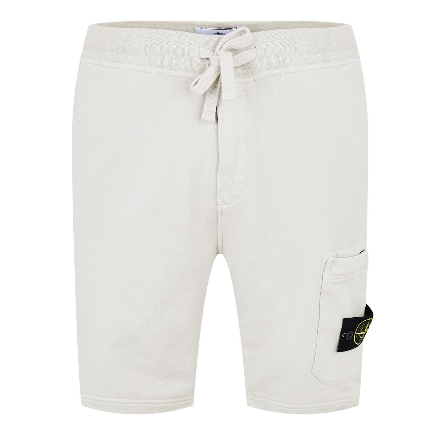 Stone Island o1g2r1mq0526 Logo Cotton Shorts in Grey Size US 30 / EU 46 - 1 Thumbnail