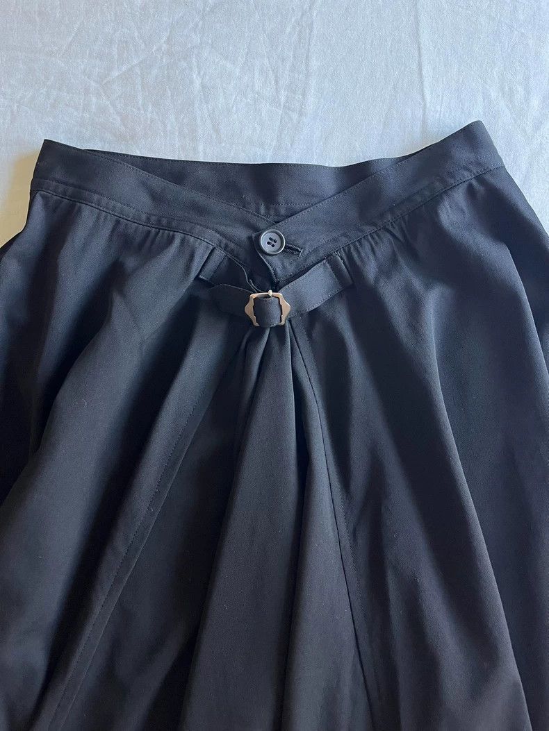 Yohji Yamamoto Yohji Yamamoto Wool Midi Skirt Size US 28 / EU 44 - 4 Thumbnail