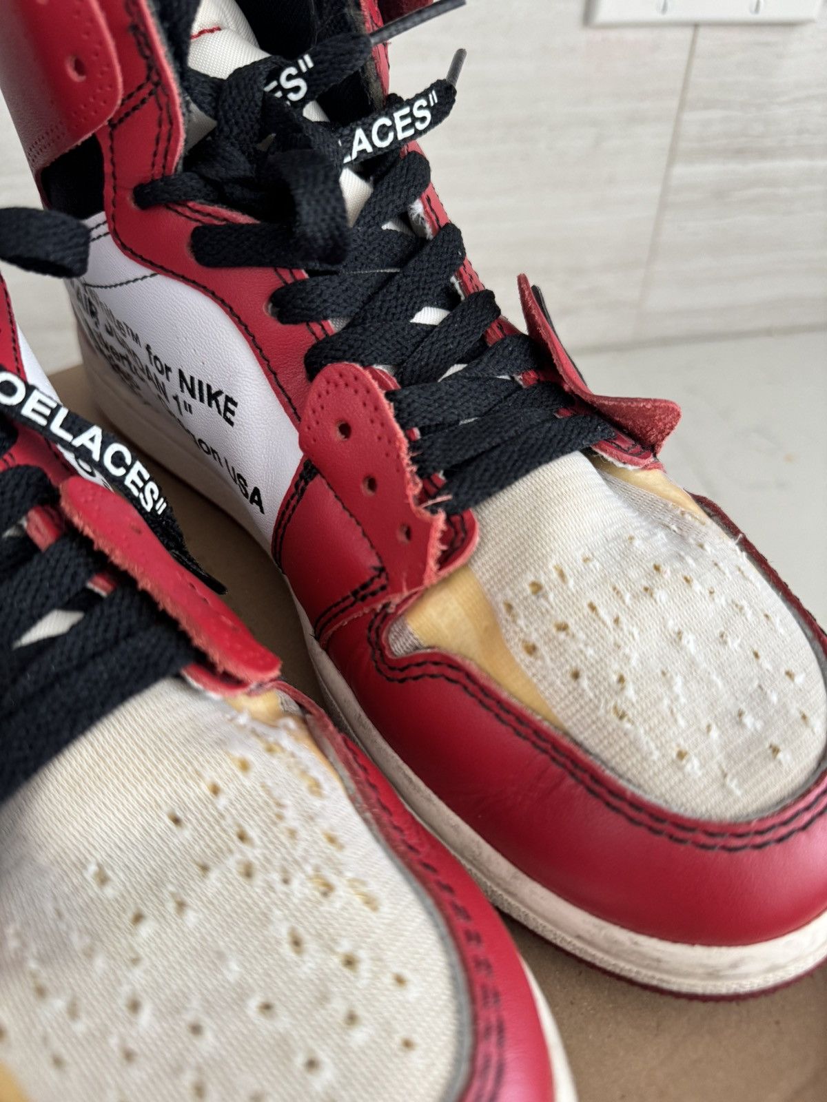 Jordan Brand × Nike × Off-White Chicago Nike Air Jordan 1 "OFF WHITE" (Size 8) Size US 8 / EU 41 - 8 Thumbnail