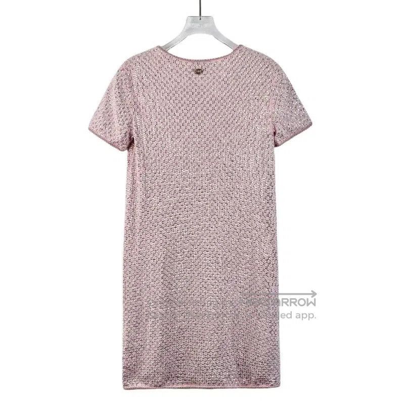 Chanel Chanel Pink Silk Dress Size XS . Size XS / US 0-2 / IT 36-38 - 2 Thumbnail