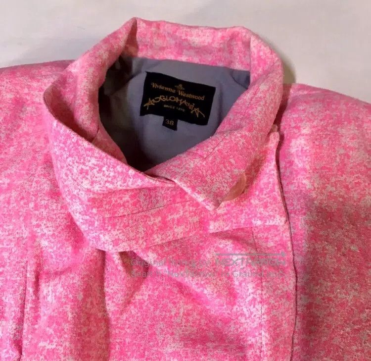 Vivienne Westwood Vivienne Westwood Pink variable jacket, transparent button Size XS / US 0-2 / IT 36-38 - 4 Thumbnail