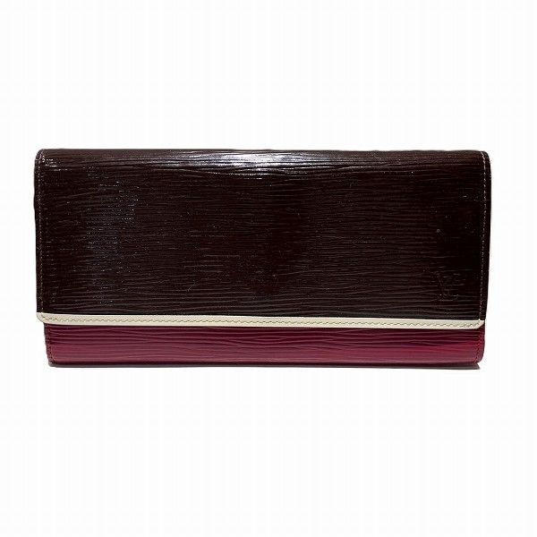 Louis Vuitton Louis Vuitton Louis Vuitton Epi Portefeuille Flore Wallet M60364 Leather Long Wallet M60364 in Good Condition Size ONE SIZE - 1 Thumbnail