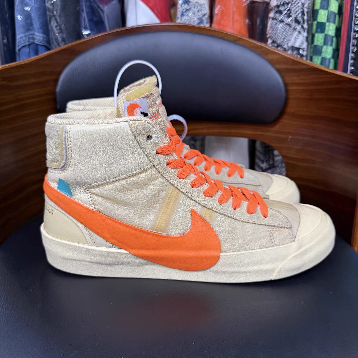 Nike Nike Blazer Off-White Sneakers K15 Size US 9.5 / EU 42-43 - 4 Thumbnail