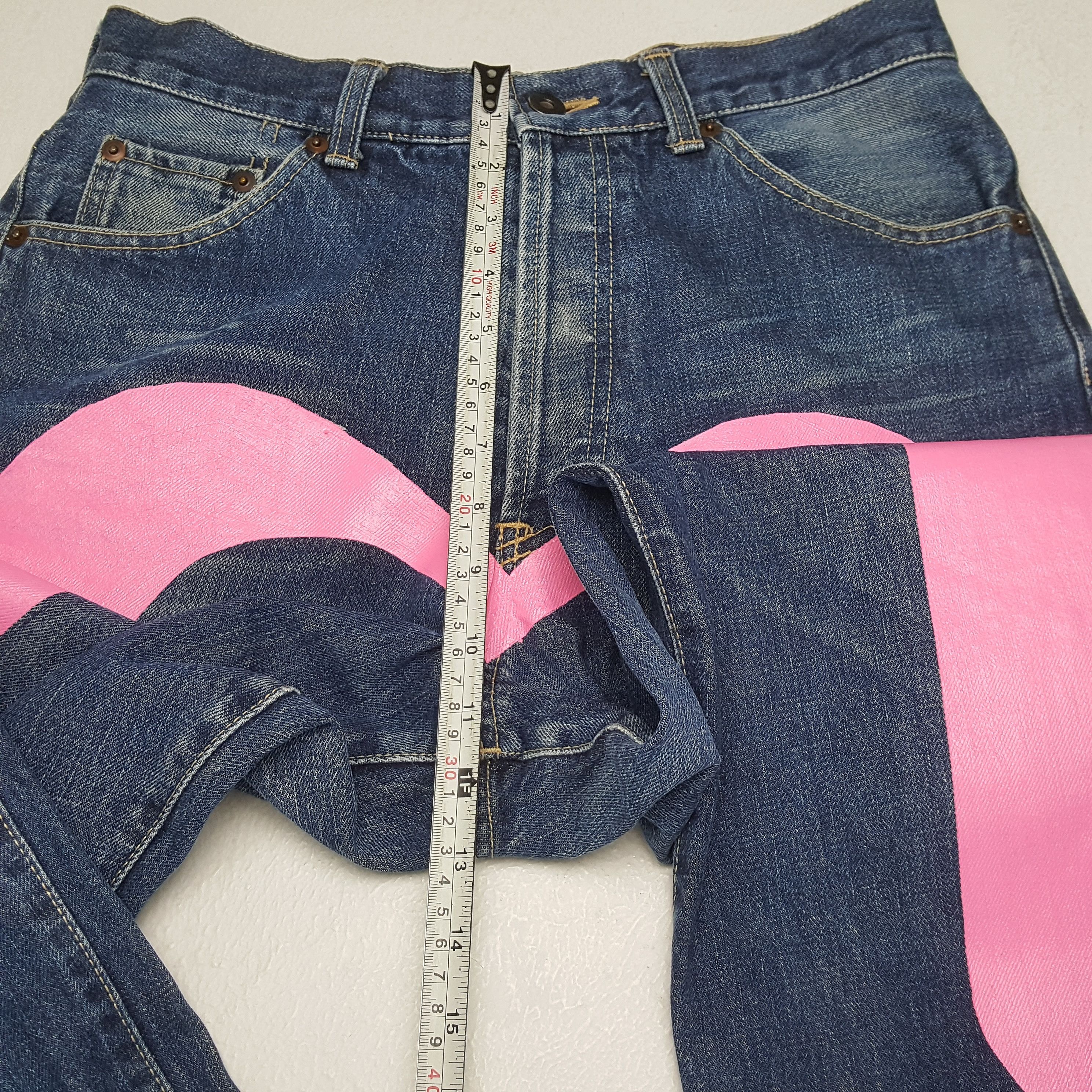 Evisu × Japanese Brand × Vintage EVISU Japanese Brand Streetwear Custom Daicock Jeans Size US 28 / EU 44 - 8 Thumbnail