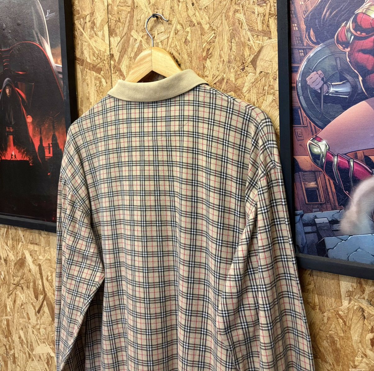 Burberry Vintage Burberry Novacheck Longsleeve 🔥 Size US L / EU 52-54 / 3 - 8 Thumbnail