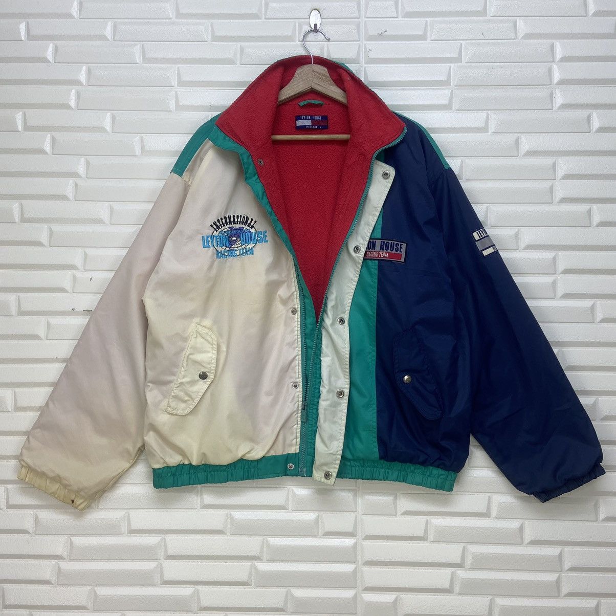 Gear for Sports Vintage Leyton House Racing Team F1 GP Circuit Jacket Size US L / EU 52-54 / 3 - 5 Thumbnail