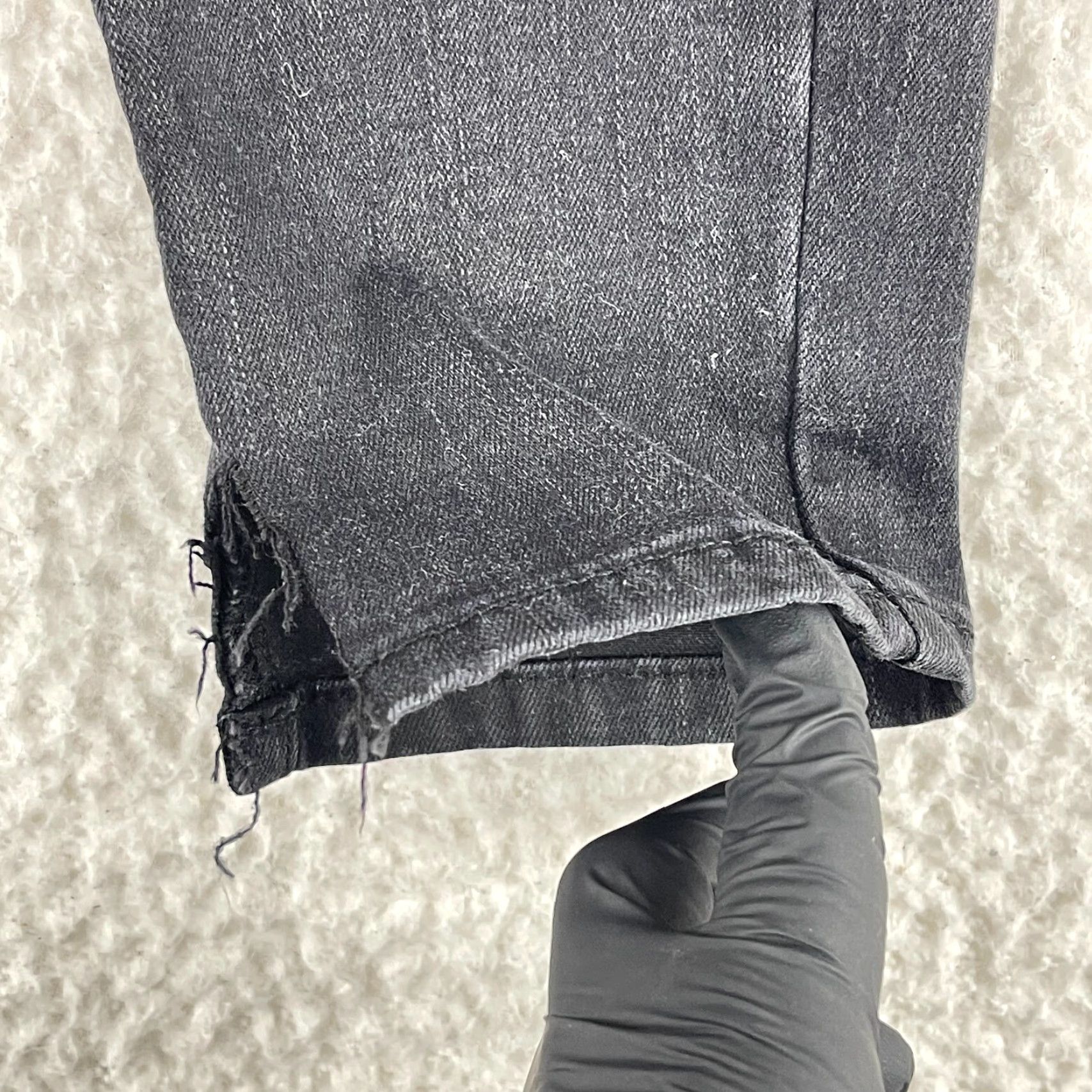Denime Judy Blue Jeans Womens Size 29 Black Denim High-Rise Skinny Leg Casual Jeans Size 29" - 5 Thumbnail