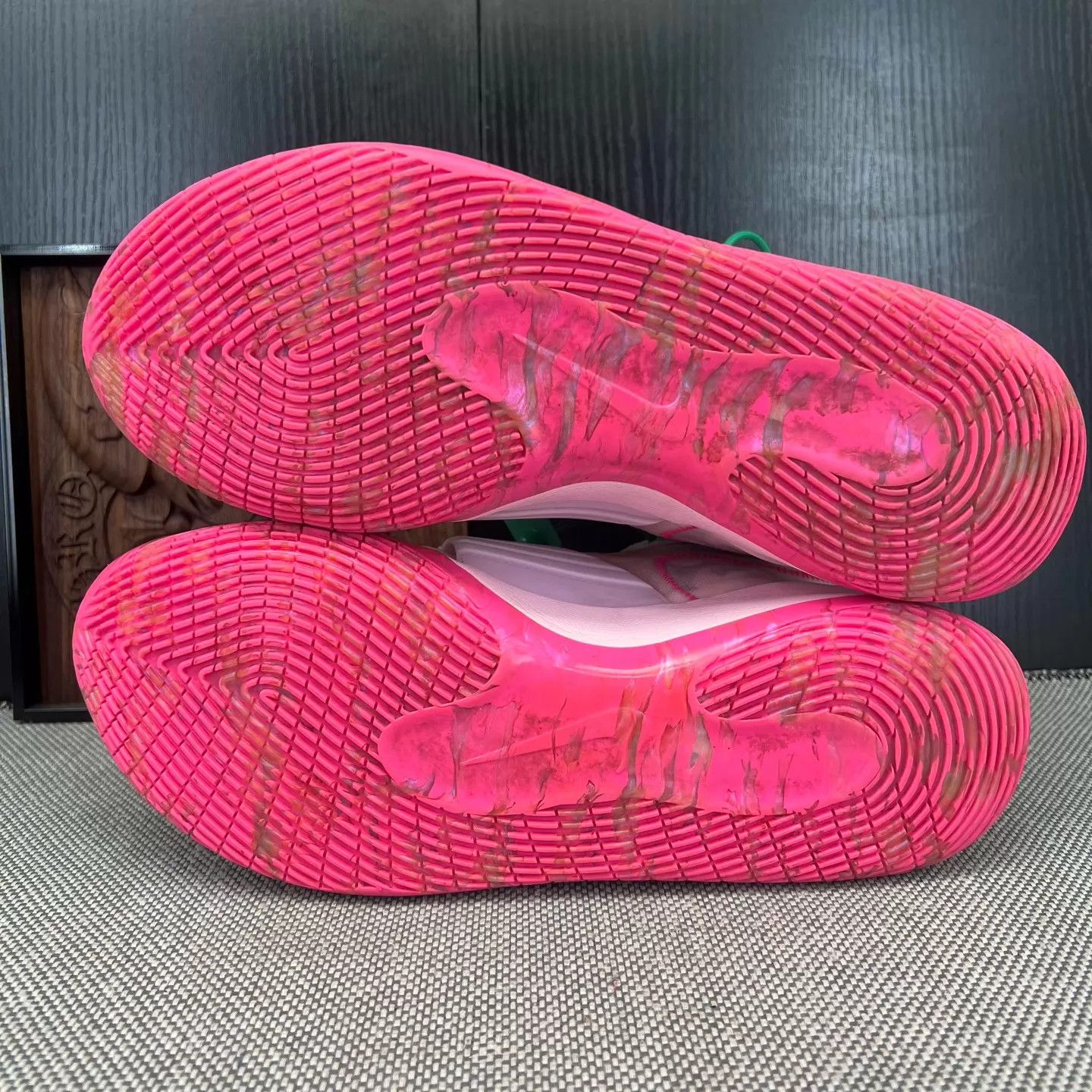 Nike Nike KD12 Breast Cancer Pink 45 Boxed New Size US 12 / EU 45 - 6 Thumbnail