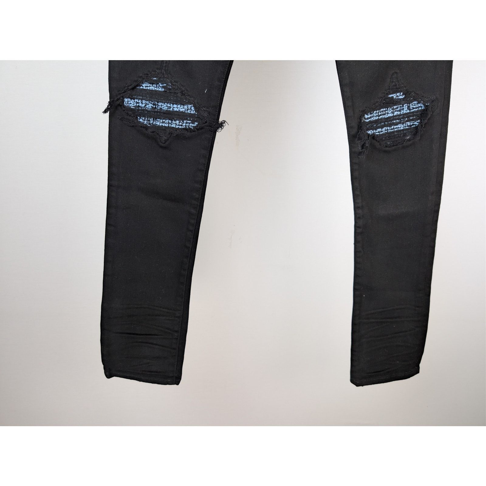 Amiri o1rshd1 Boucle MX1 Denim Jeans in Black Overdyed Size US 34 / EU 50 - 4 Thumbnail
