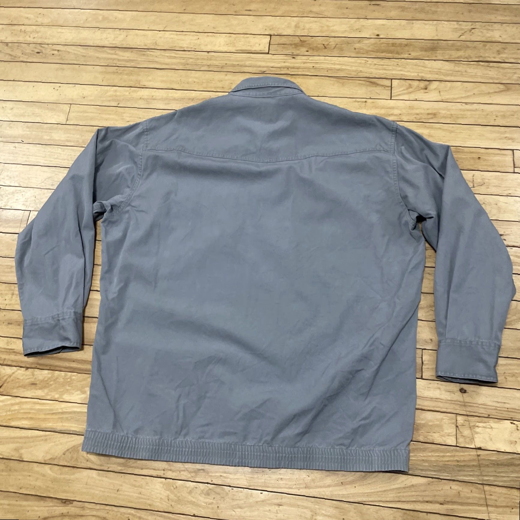 Vintage VINTAGE Cabela's Button-Up Shirt Men XL Regular Gray Twill Quarter Button Hunting Shirt Size US XL / EU 56 / 4 - 2 Thumbnail