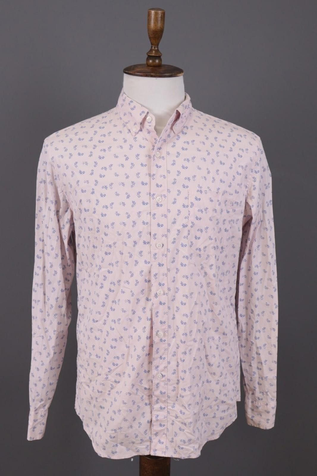 J.Crew J.Crew Slim Fit Pink Floral Dress Shirt Size 42 / L Size US L / EU 52-54 / 3 - 1 Thumbnail