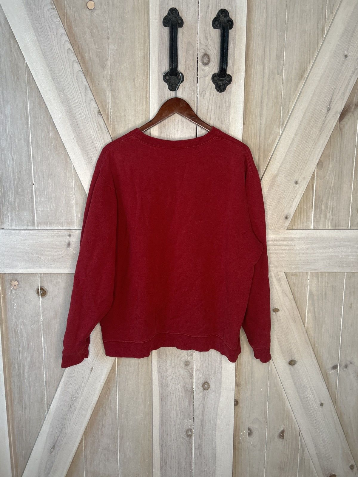 Vintage Maroon Vintage Blank Crewneck Size US L / EU 52-54 / 3 - 3 Thumbnail
