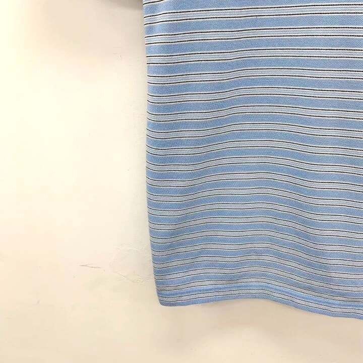 Prada Prada 25th Blue Logo Stripe Polo Shirt Size US S / EU 44-46 / 1 - 4 Thumbnail