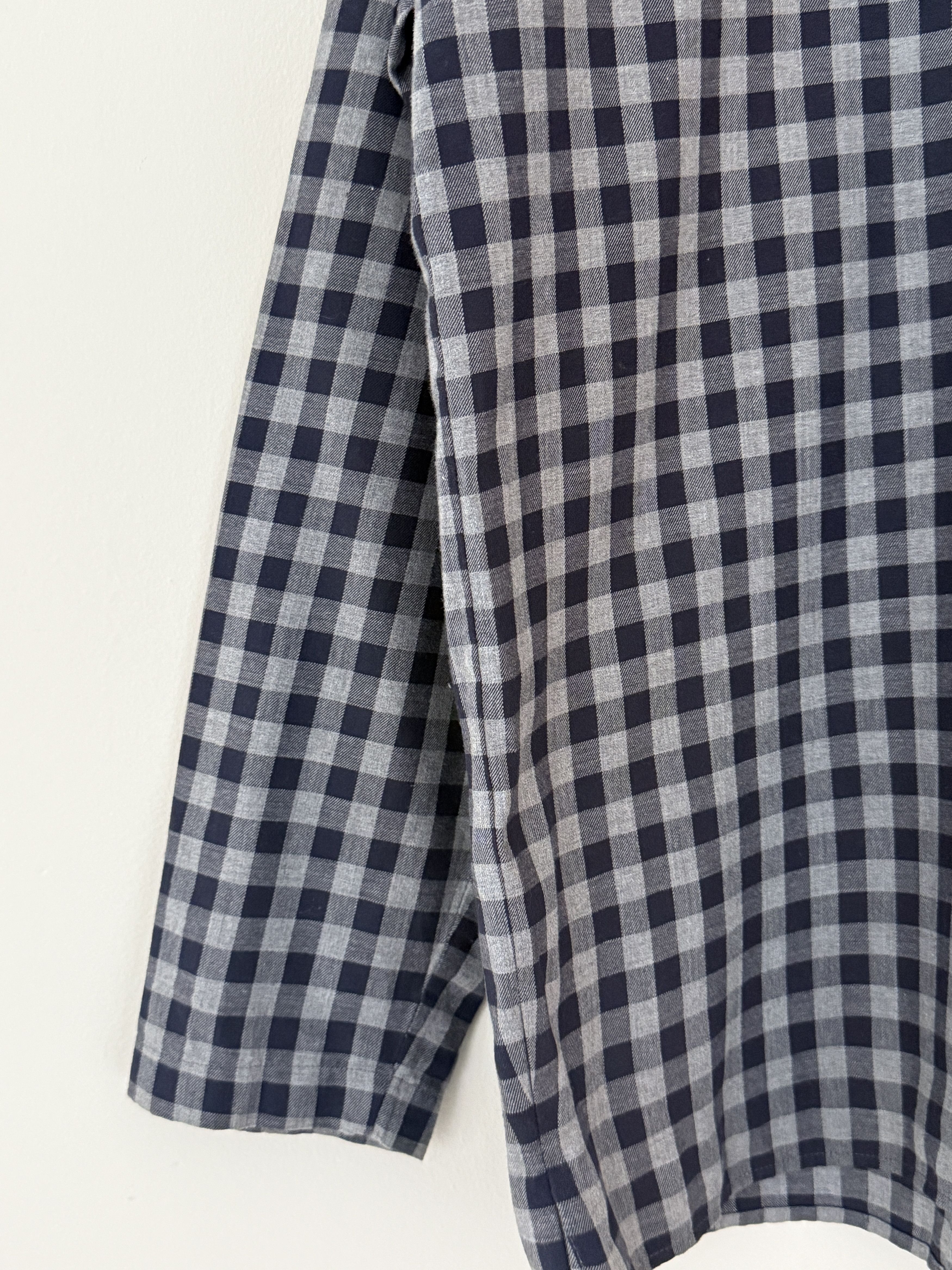 Cos Archive gingham shoulder-zip top — size M Size US M / EU 48-50 / 2 - 8 Thumbnail