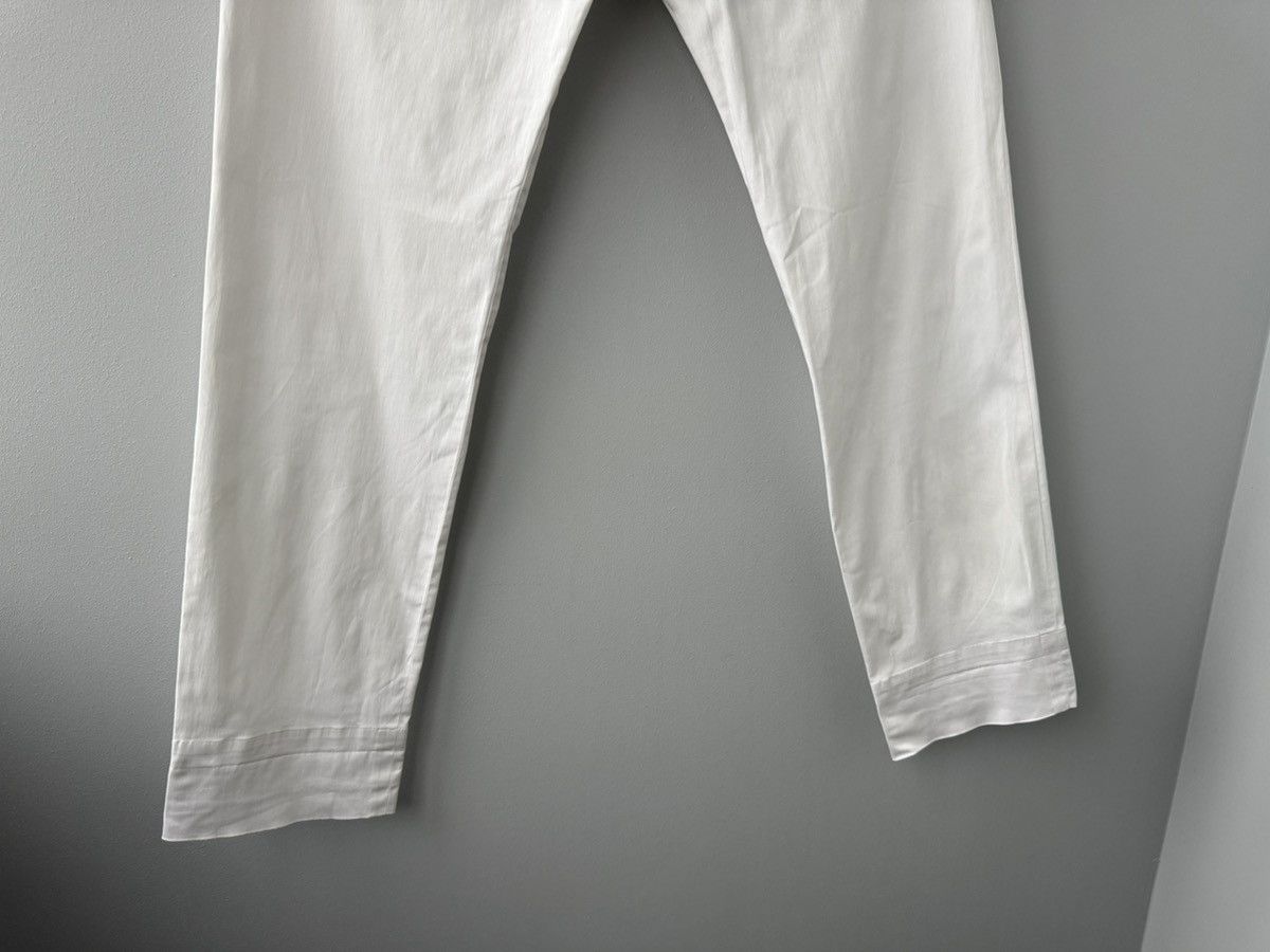 Jil Sander Jil Sander White Pants Size 26" / US 2 / IT 38 - 13 Thumbnail