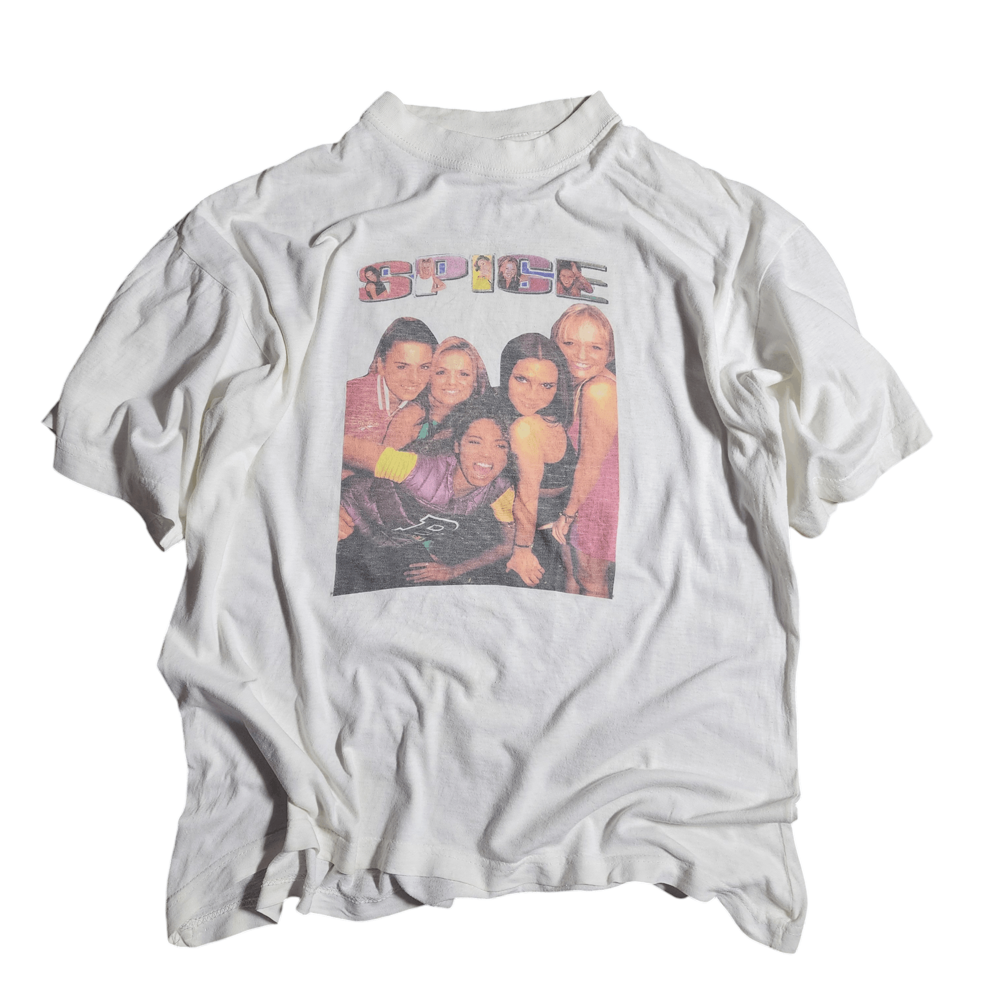 Band Tees × Vintage Vintage 1996 Spice Girls 🇬🇧 shirts 90s Promo tees Size M / US 6-8 / IT 42-44 - 1 Thumbnail