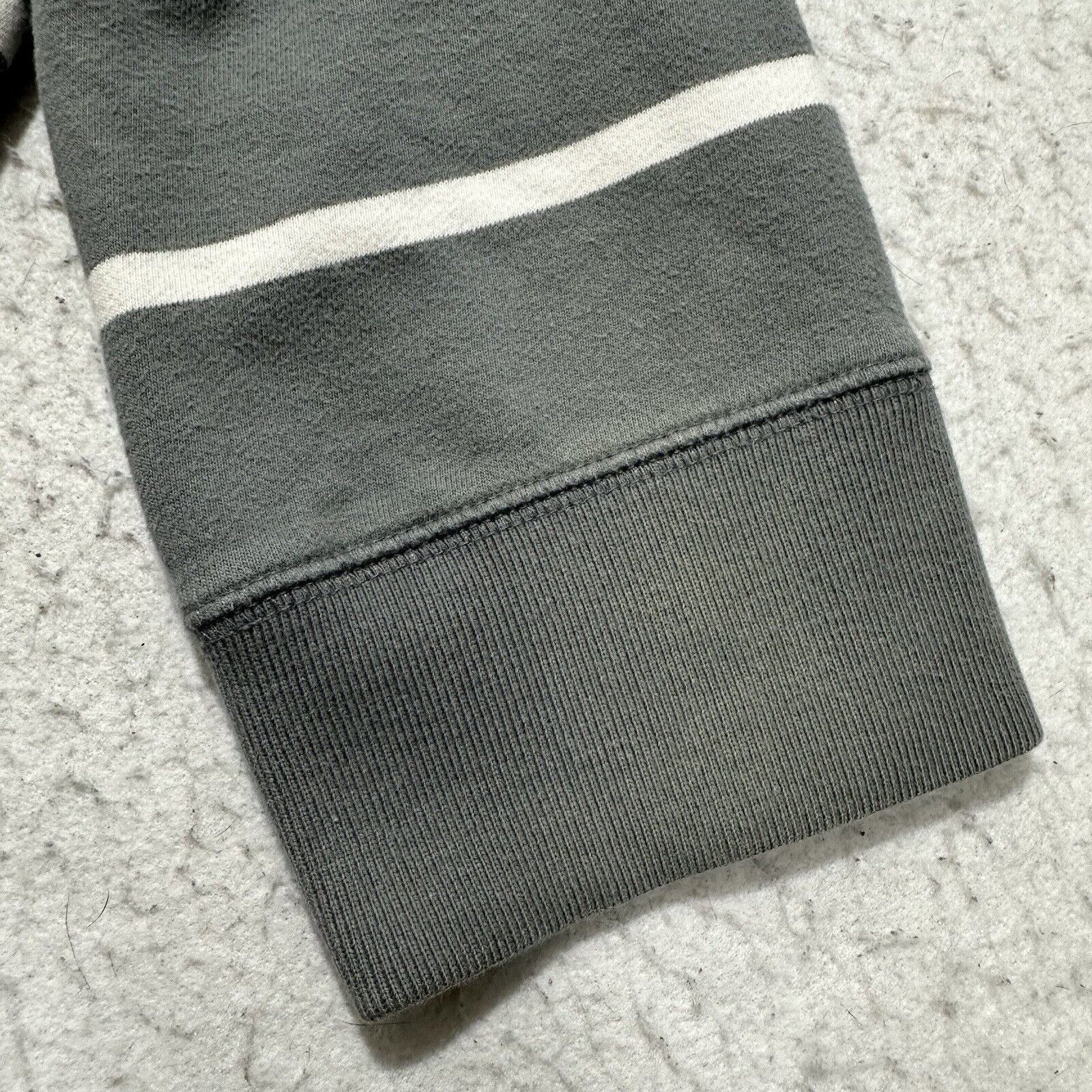 Lands' End The Outfitters Lands' End XL Sweater Gray Striped Pullover Size US XL / EU 56 / 4 - 8 Thumbnail