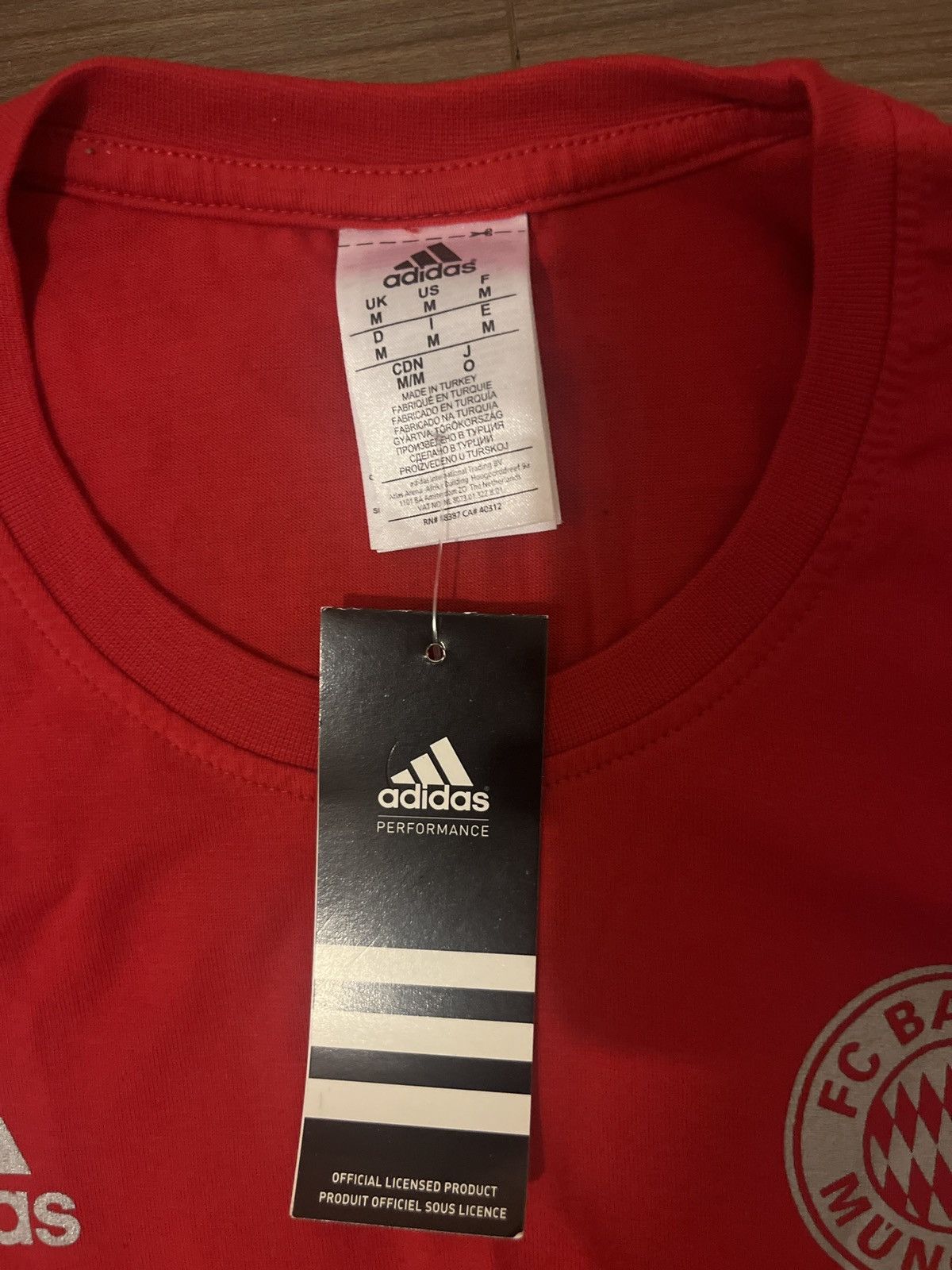 Adidas Bayern Munich 2014 T-shirt Size US M / EU 48-50 / 2 - 3 Thumbnail