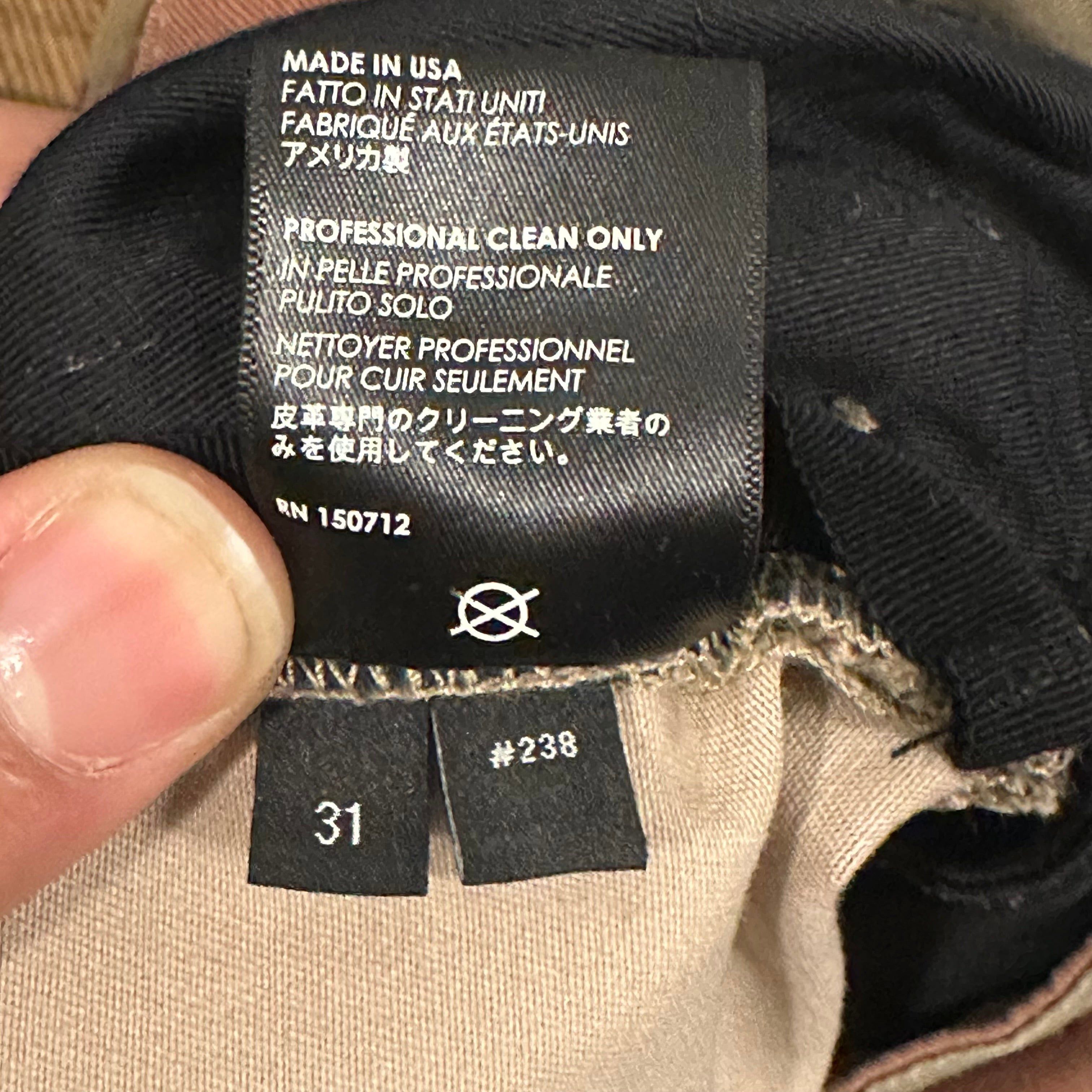 Amiri Amiri MX1 Desert Camo Black Patch Sz 31 Size US 31 - 5 Thumbnail