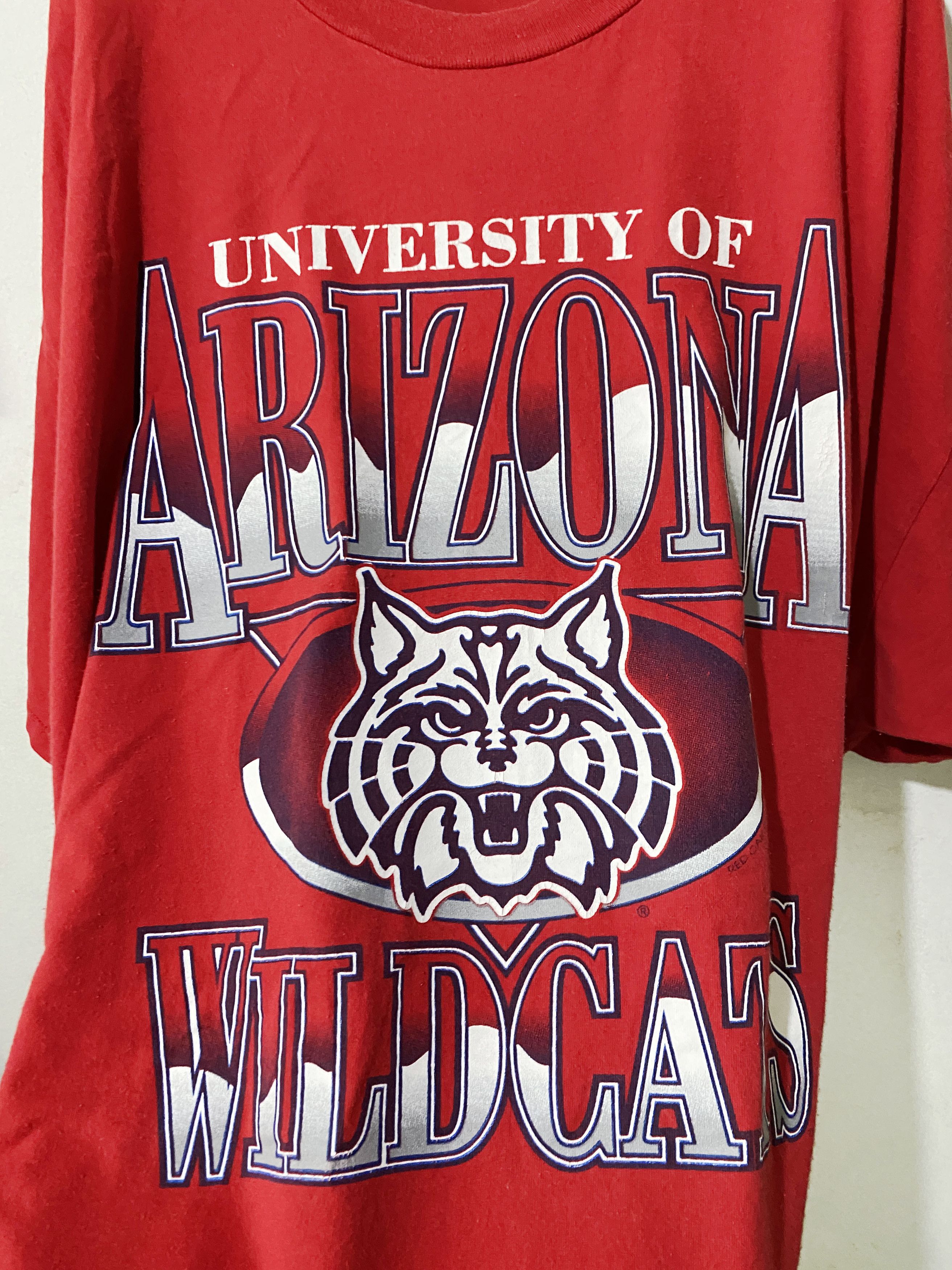 NCAA × NFL × Vintage Vintage 2000 Arizona Wildcats Shirt Size US XXL / EU 58 / 5 - 2 Thumbnail