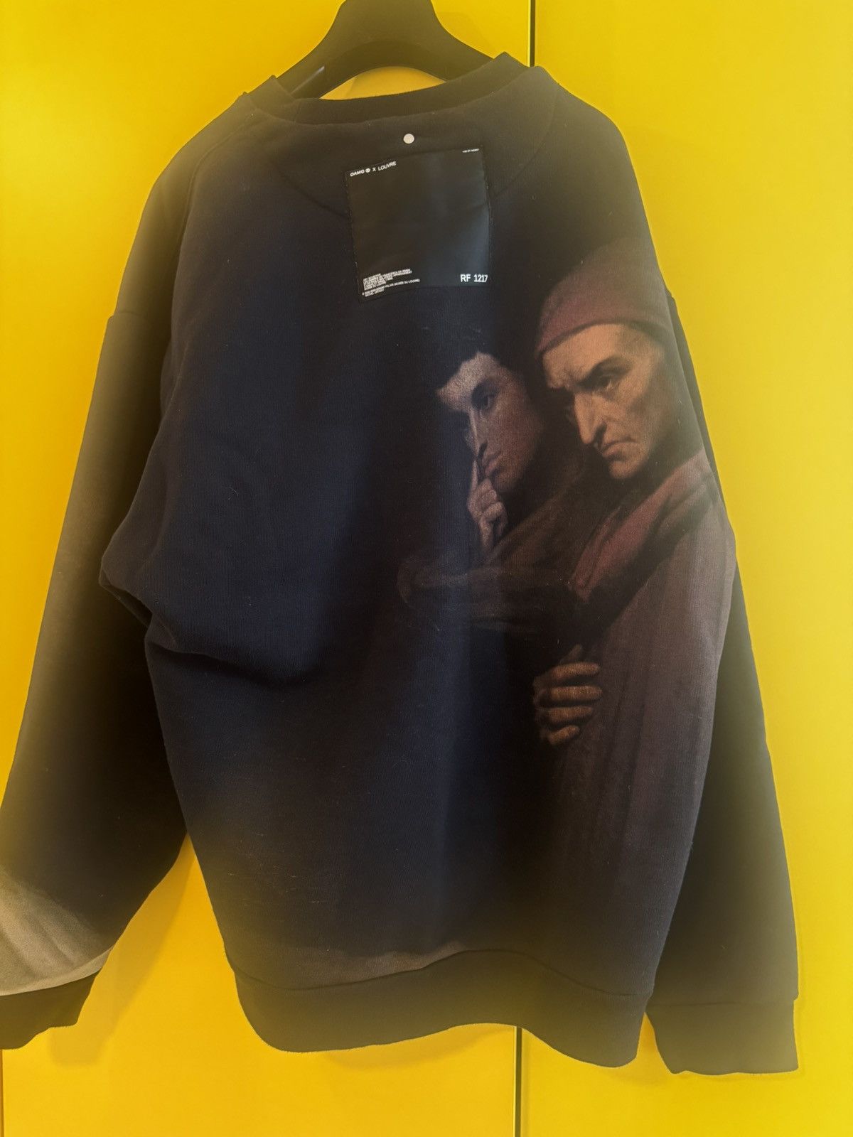 OAMC OAMC Graphic Sweatshirt – Black Size US M / EU 48-50 / 2 - 6 Thumbnail
