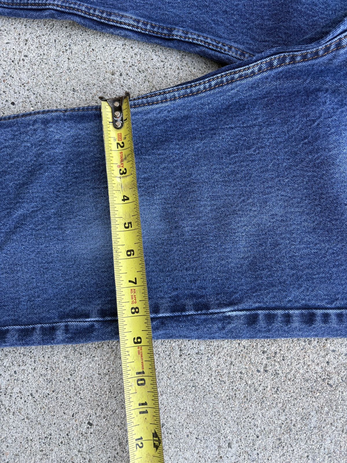 Levi's Vintage Y2K 505’ Levis Loose Fit M. Indigo Jeans Size 34x30 Size US 34 / EU 50 - 8 Thumbnail