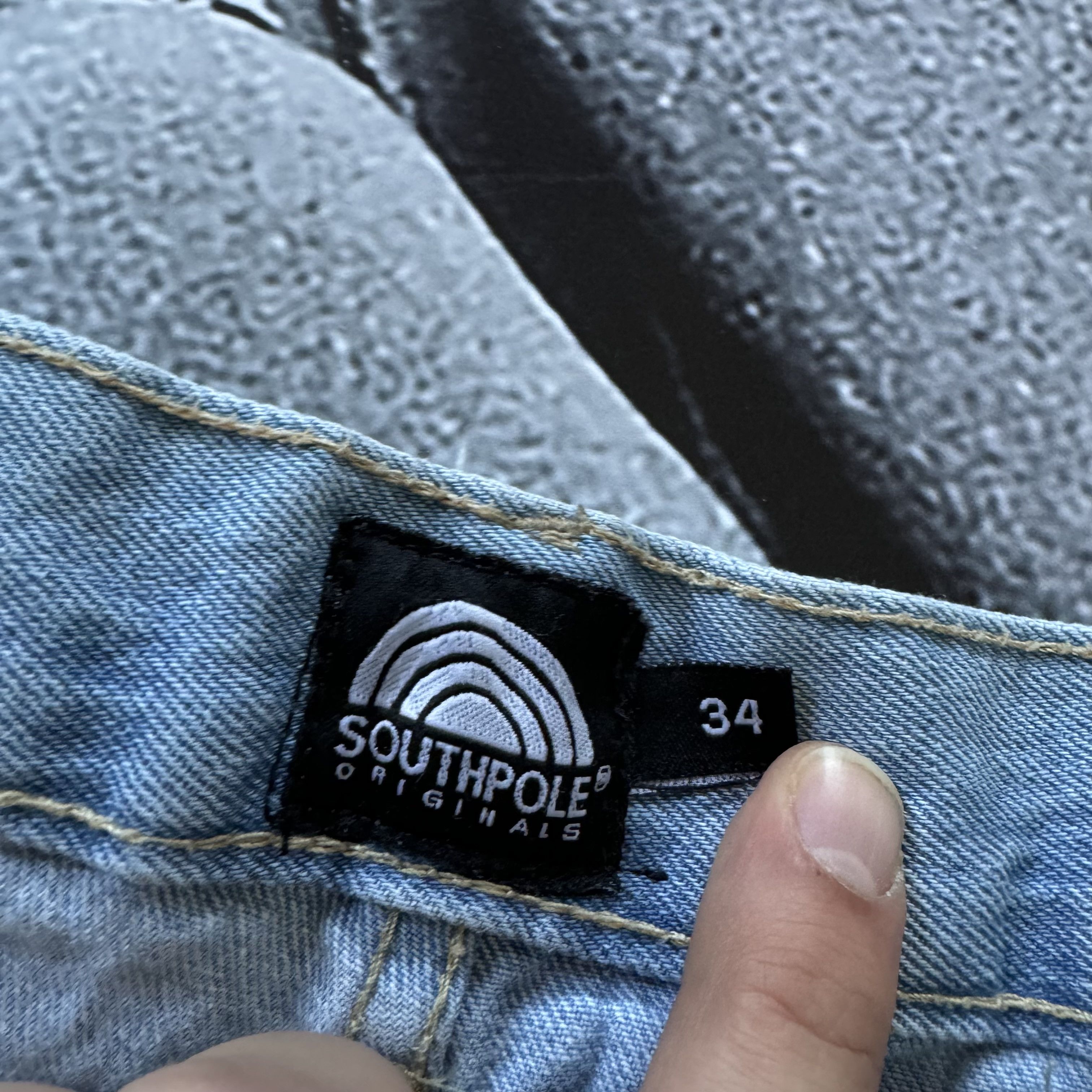 JNCO × Southpole VINTAGE SOUTHPOLE WORK CARGO JEANS BAGGY JNCO STYLE Size US 34 / EU 50 - 4 Thumbnail