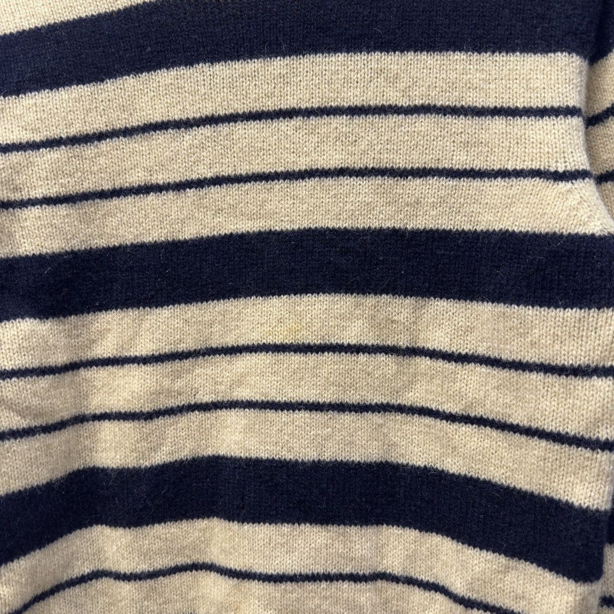 Vintage 80s Izod Lacoste Striped Sweater Distressed ERD Grunge Faded Size S / US 4 / IT 40 - 5 Thumbnail