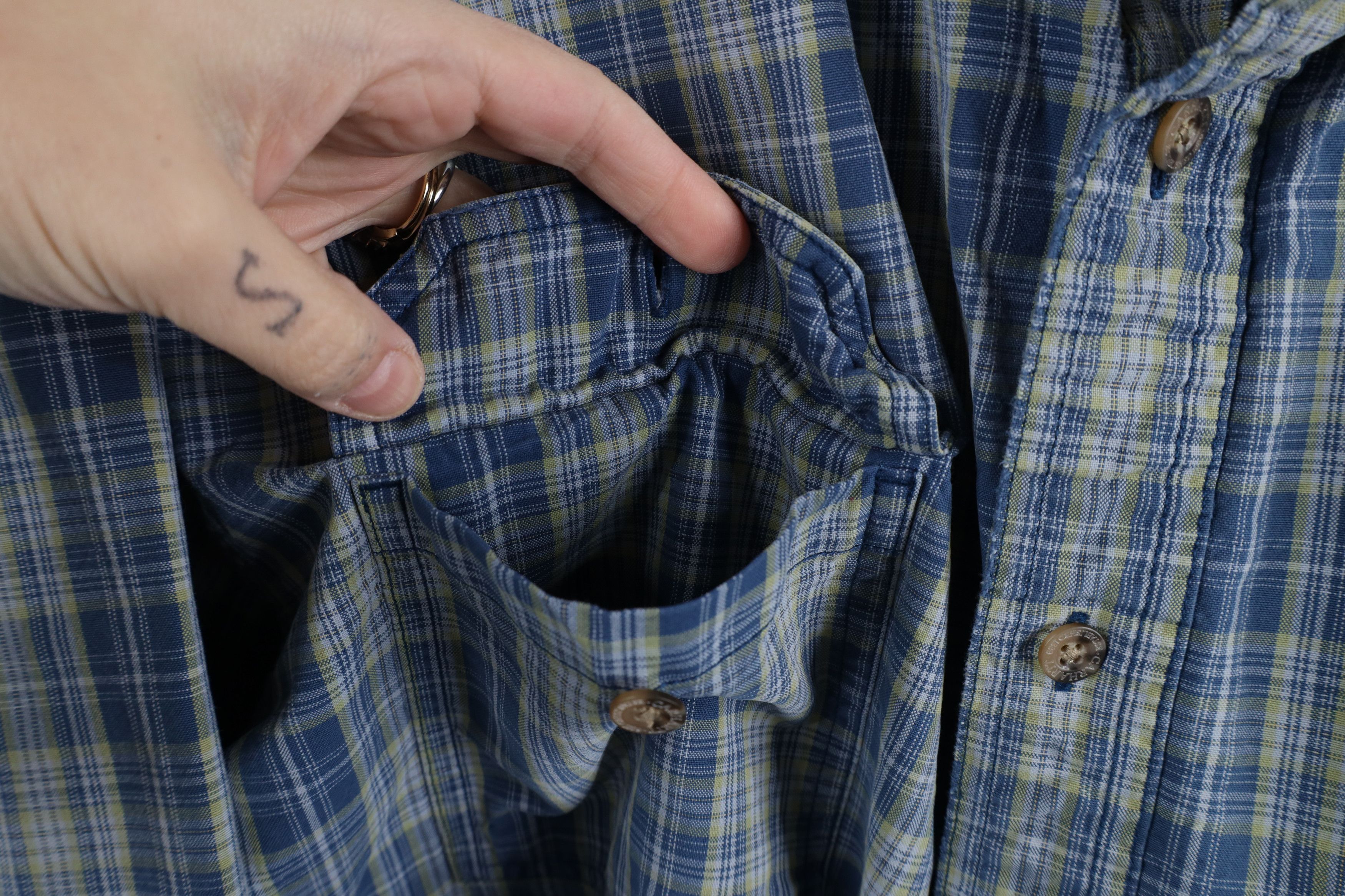 Carhartt × Vintage Vintage Carhartt Heavyweight Collared Button Down Shirt Size US XXL / EU 58 / 5 - 8 Thumbnail
