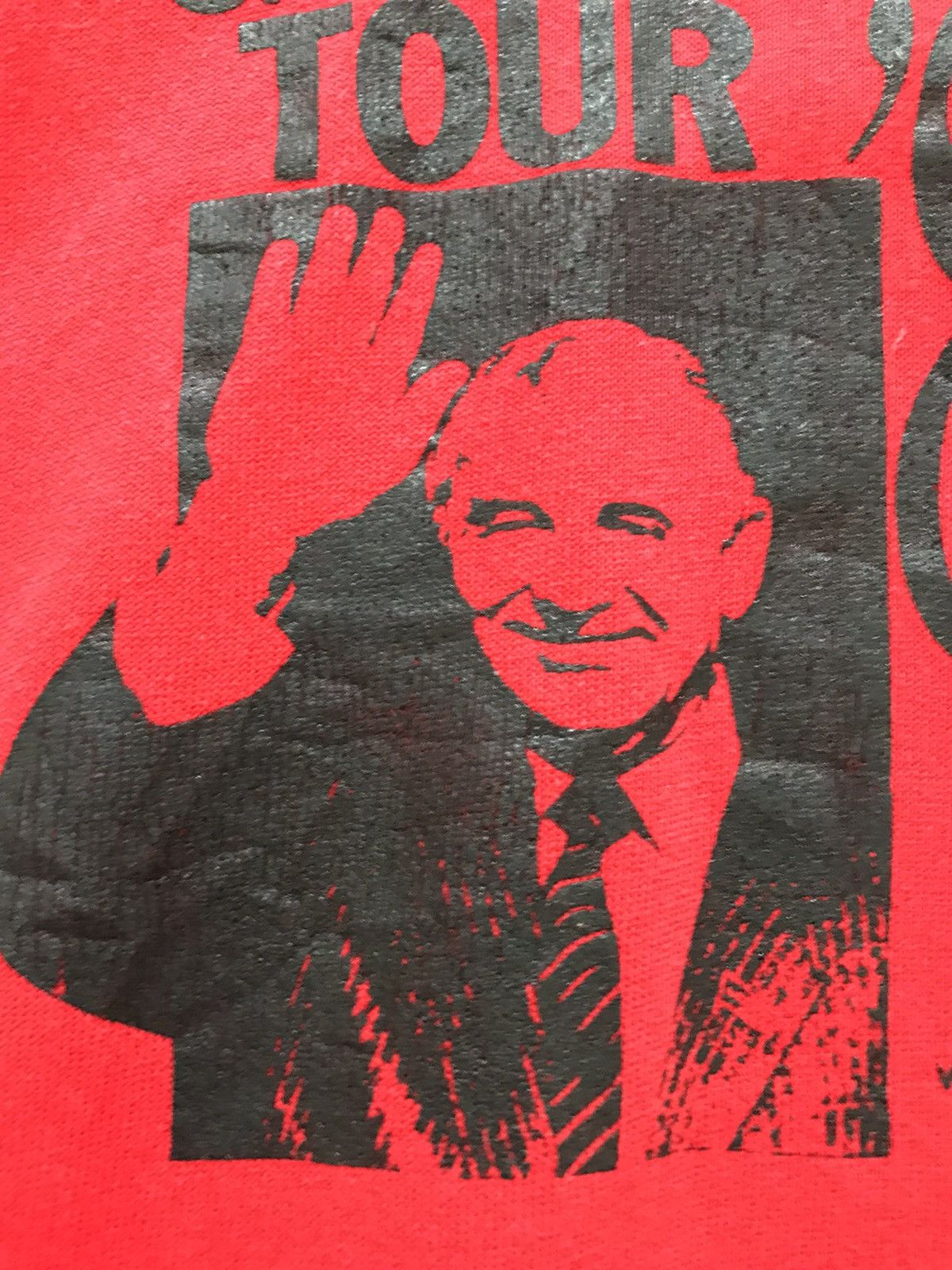 Vintage Vintage Mikhail Gorbachev Tour 87’ Sweatshirt Size US XL / EU 56 / 4 - 8 Thumbnail