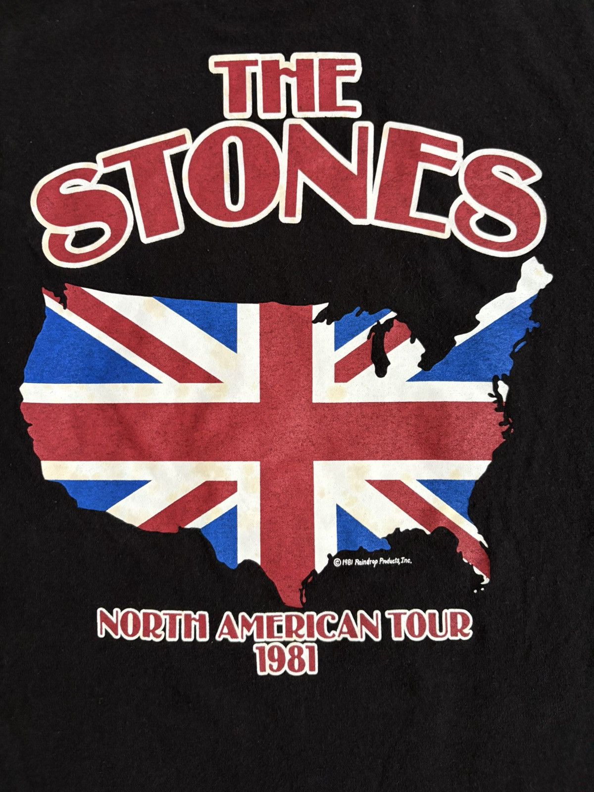 Vintage 🔥HOT🔥VINTAGE Y2K THE ROLLING STONES NORTH AMERICAN 80's TEE Size US L / EU 52-54 / 3 - 5 Thumbnail