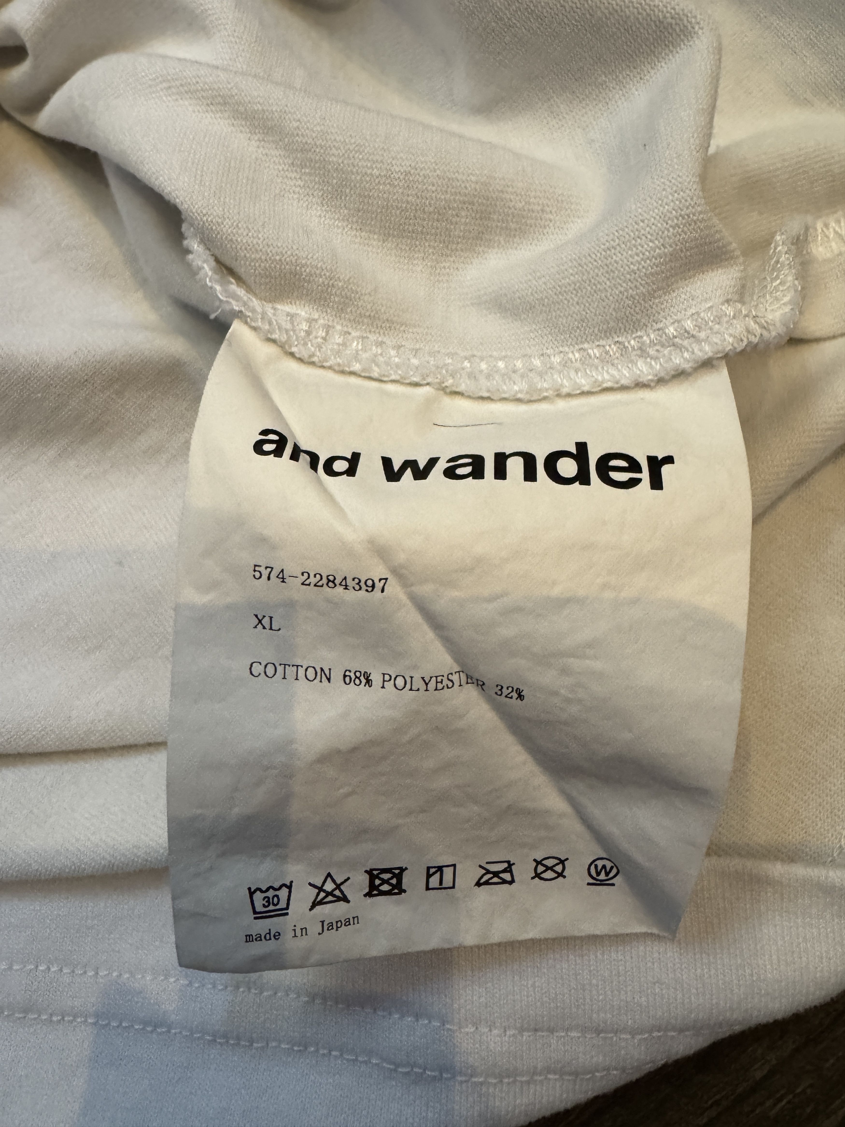And Wander and wander Human Life Long Sleeve Tee Size US XL / EU 56 / 4 - 6 Thumbnail