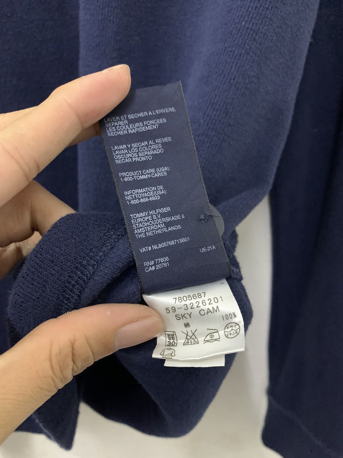 Tommy Hilfiger Tommy Hilfiger Long Sleeve Half Button Size US M / EU 48-50 / 2 - 7 Thumbnail