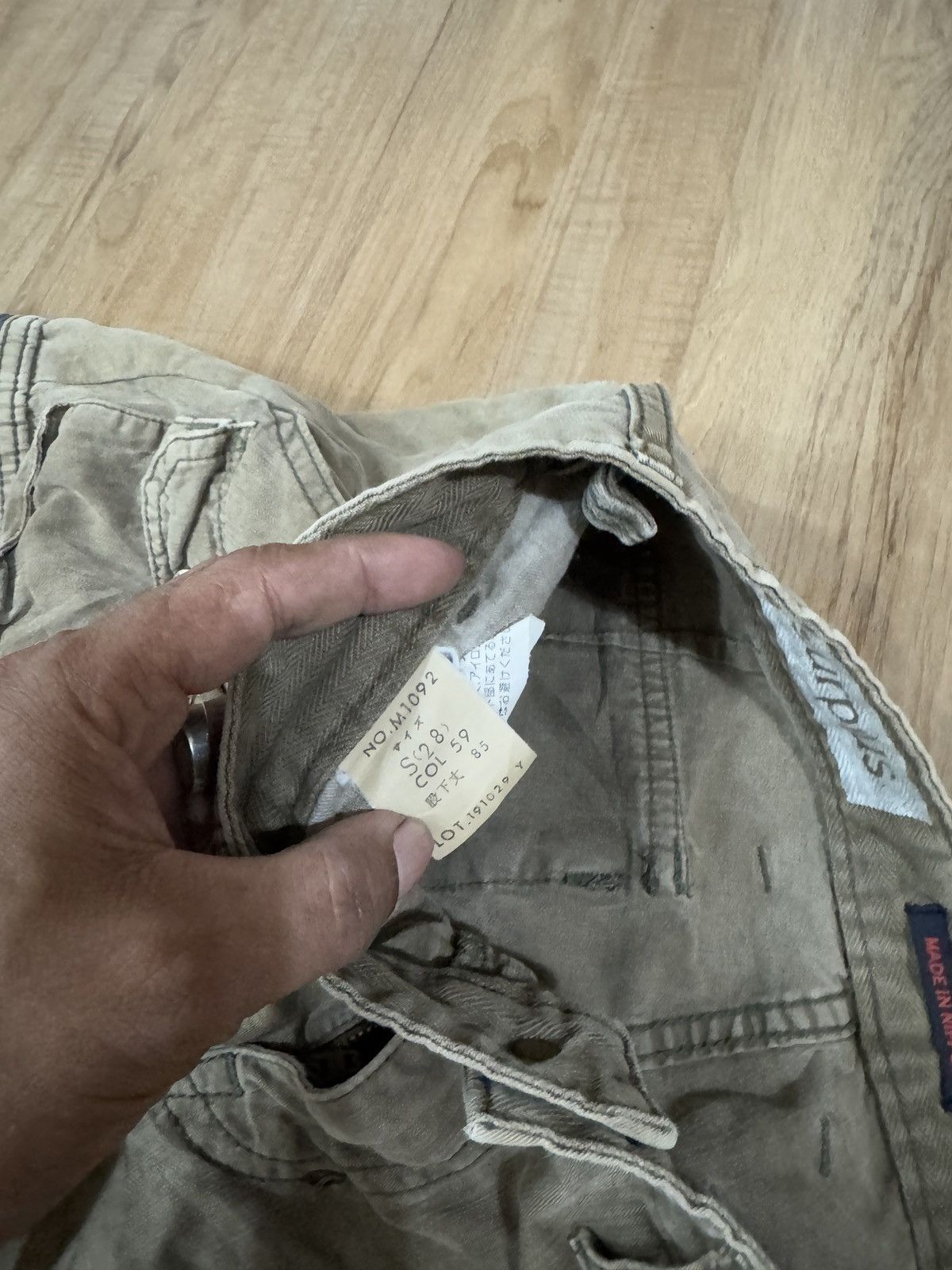Japanese Brand SURPLUS GAS MASK TACTICAL PANTS Size US 30 / EU 46 - 4 Thumbnail