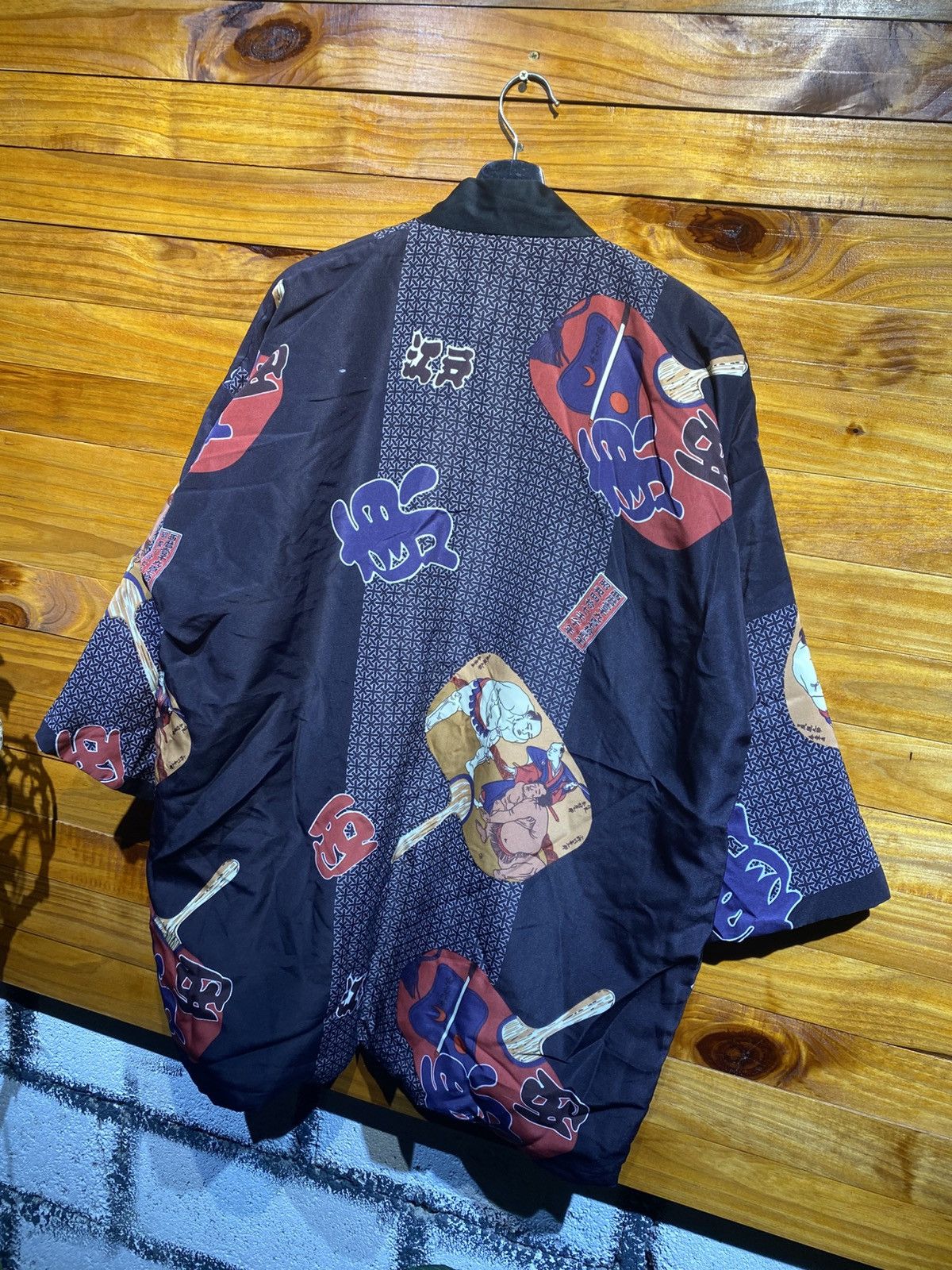 Japanese Brand Vintage Japanese Kimono Jacket – Traditional Ukiyo-e Print Size US L / EU 52-54 / 3 - 13 Thumbnail